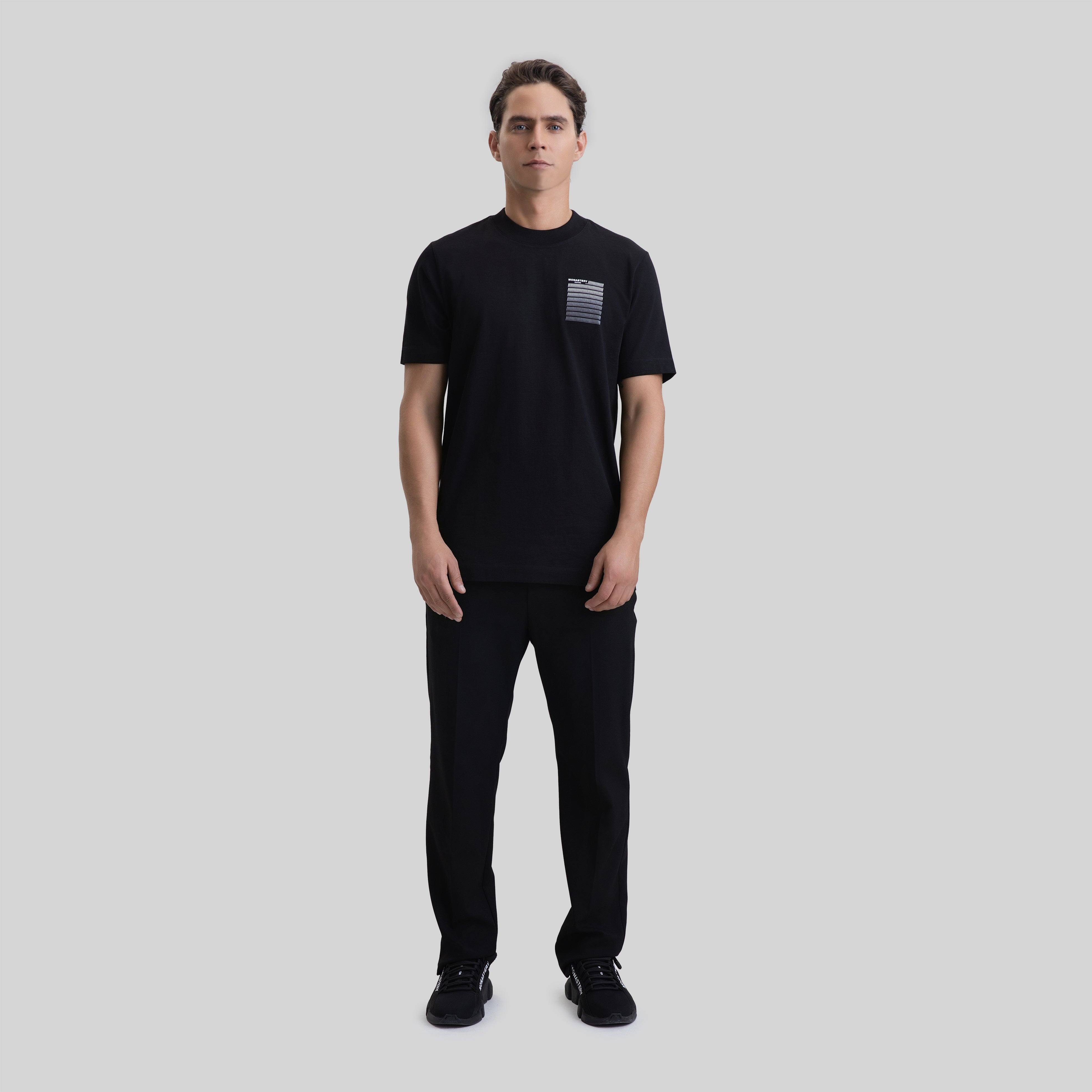 HYPERION T-SHIRT MEN BLACK - Monastery