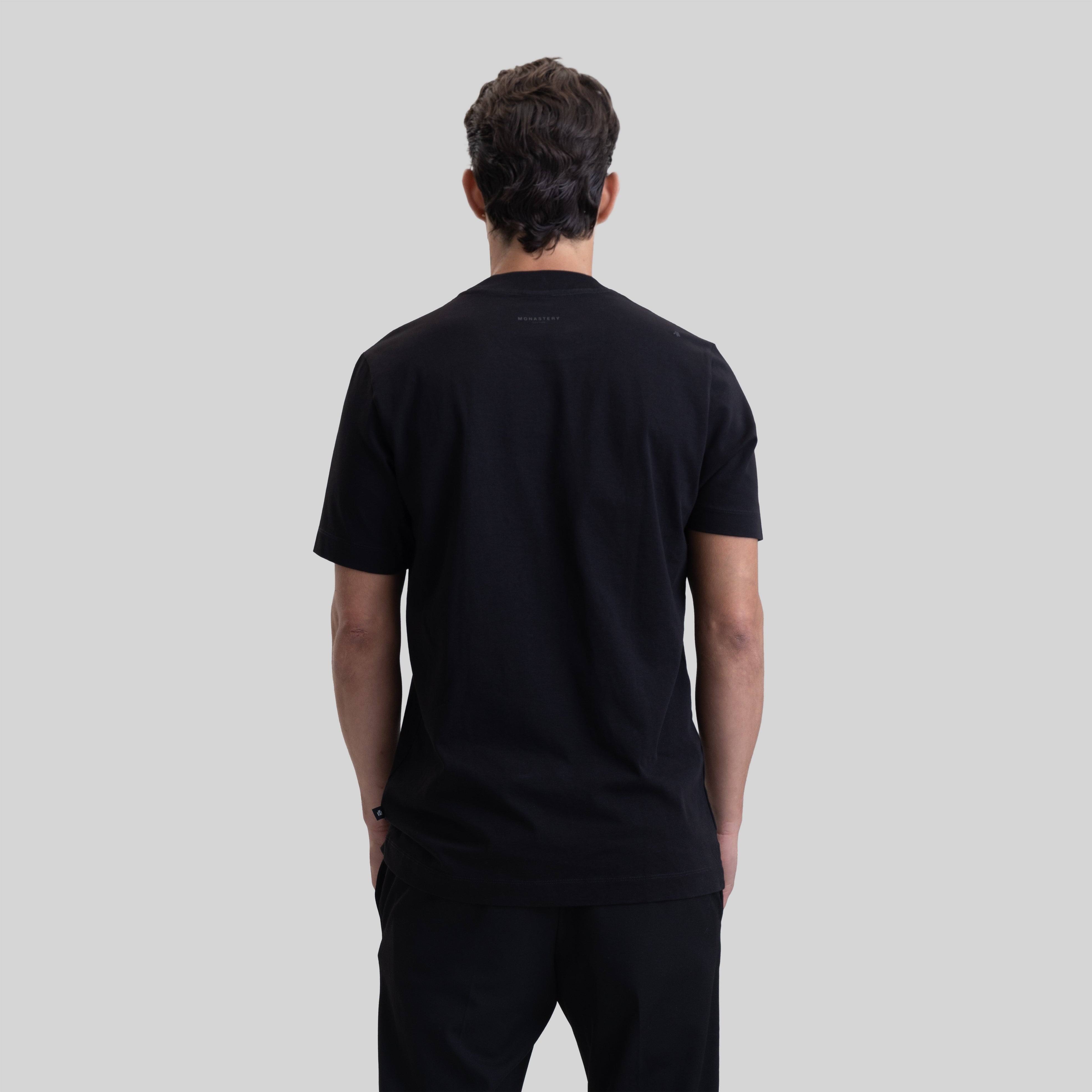 HYPERION T-SHIRT MEN BLACK - Monastery