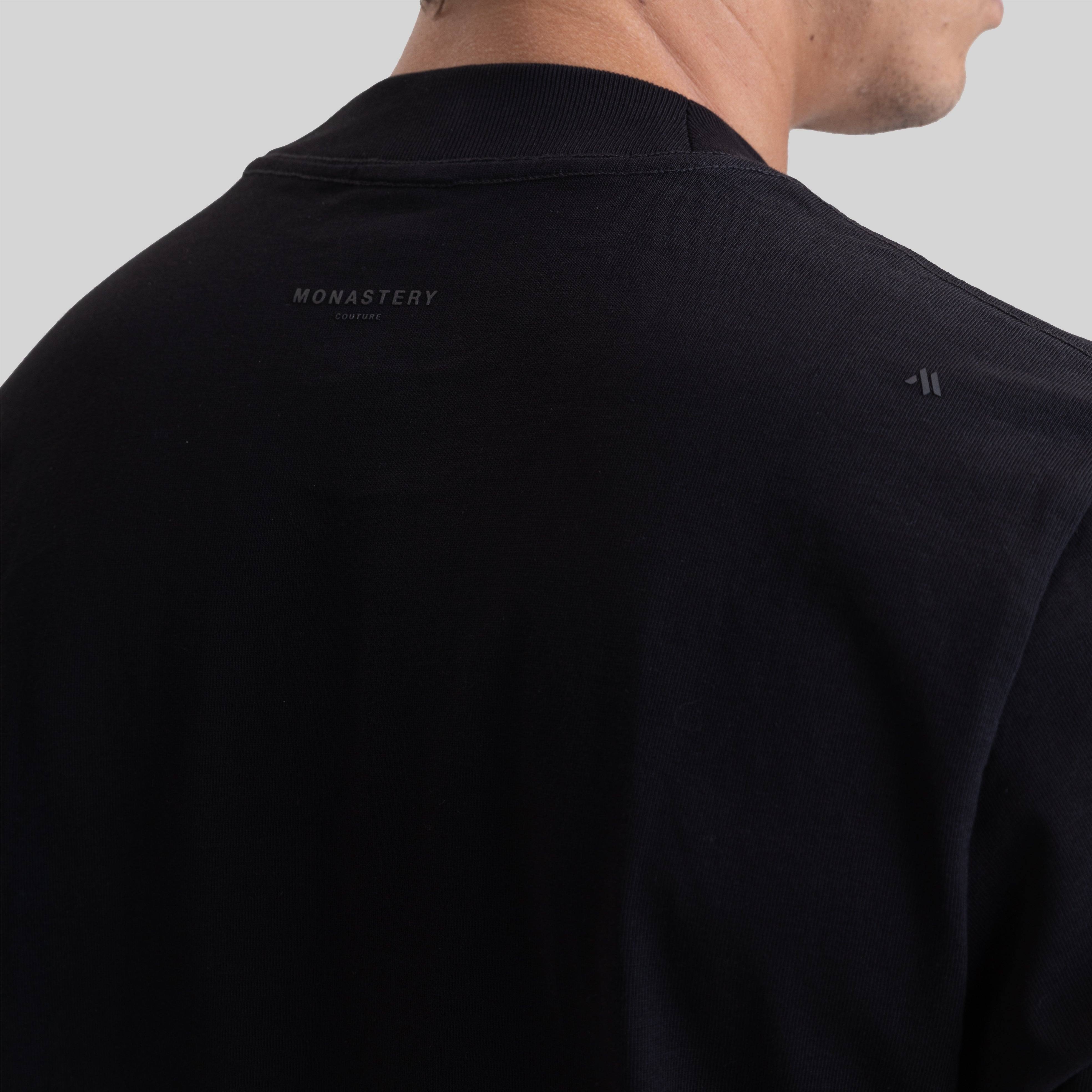 HYPERION T-SHIRT MEN BLACK - Monastery