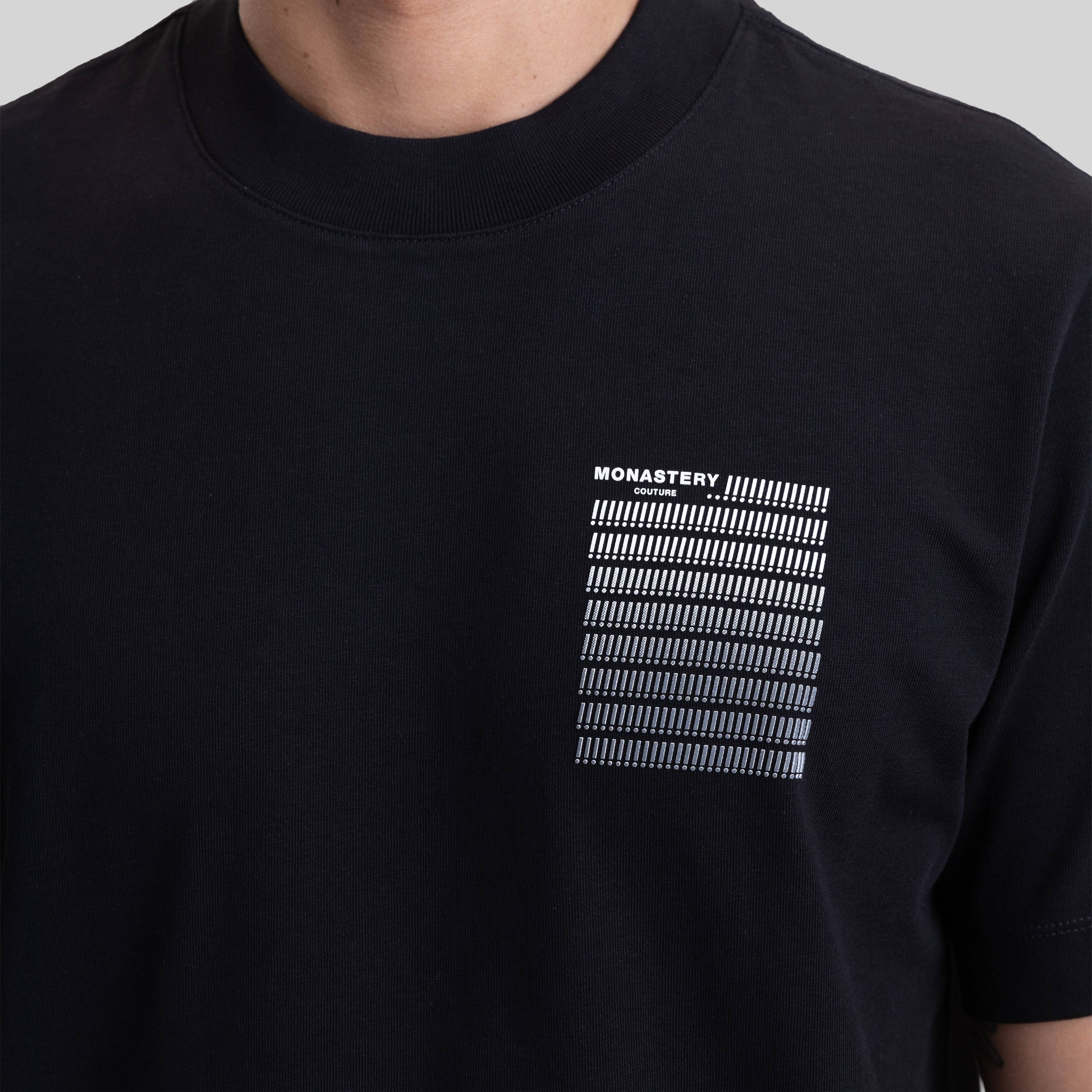 HYPERION T-SHIRT MEN BLACK - Monastery