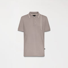 ISSOS POLO MEN TAUPE GRAY