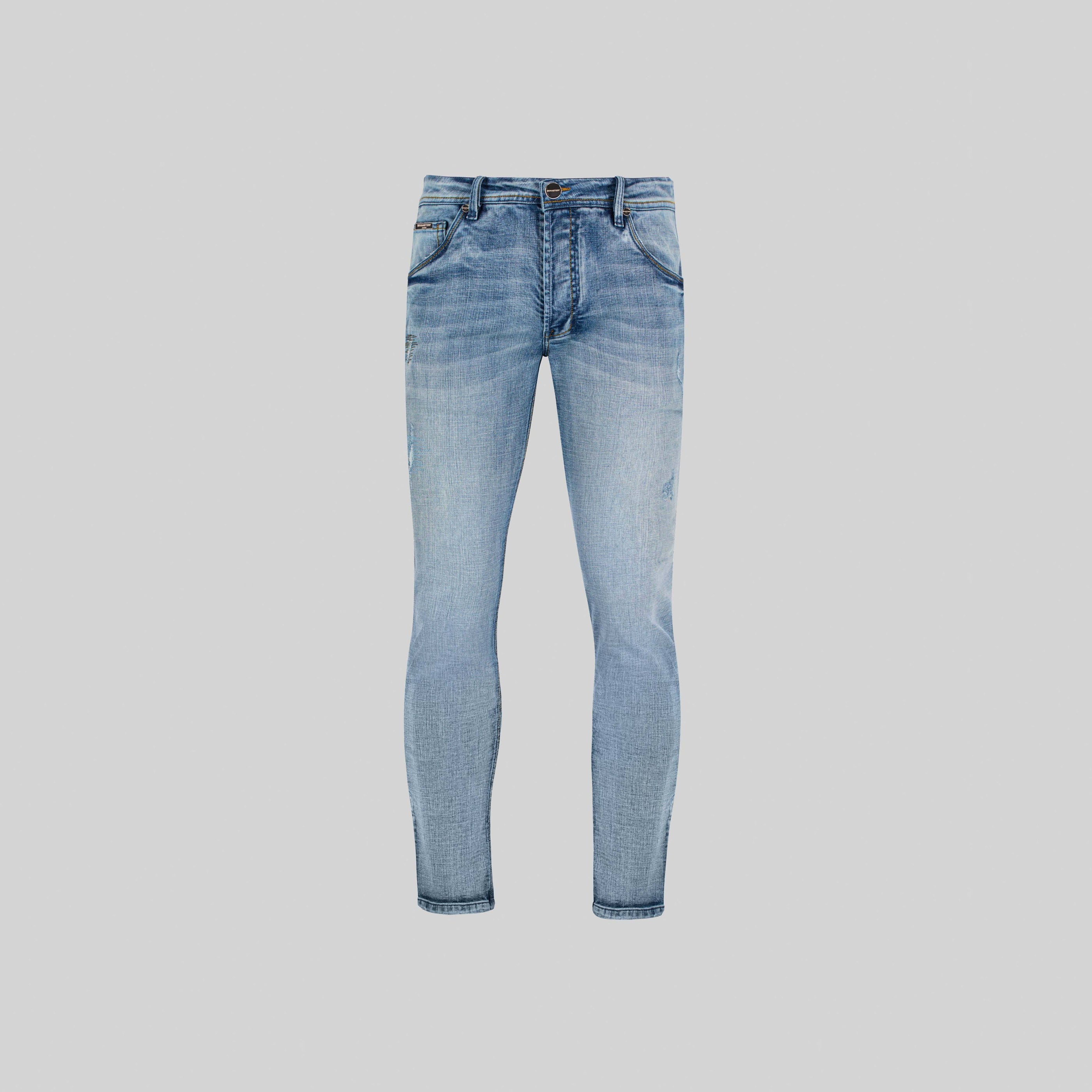 HEAT JEAN MEN MST BLUE