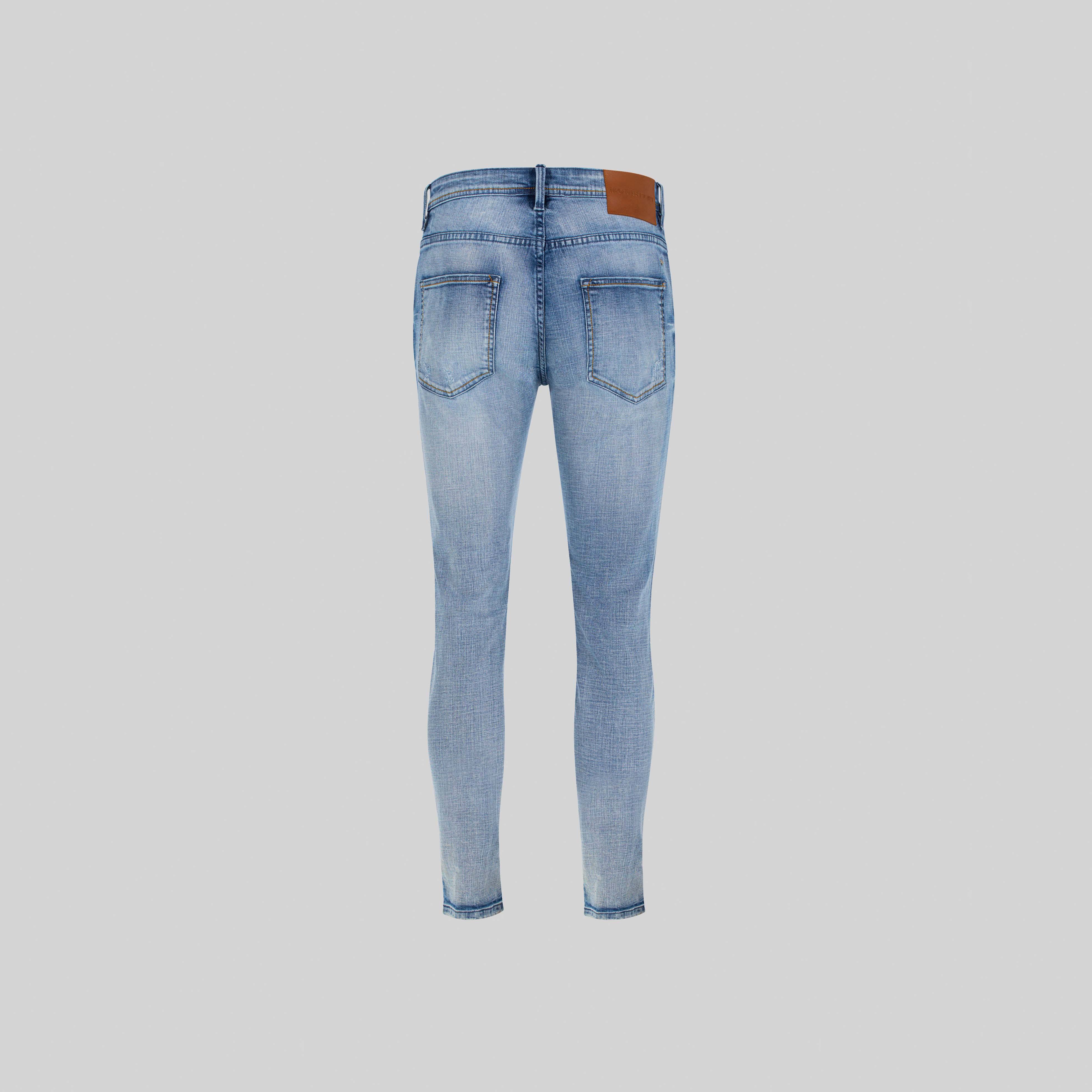 HEAT JEAN MEN MST BLUE