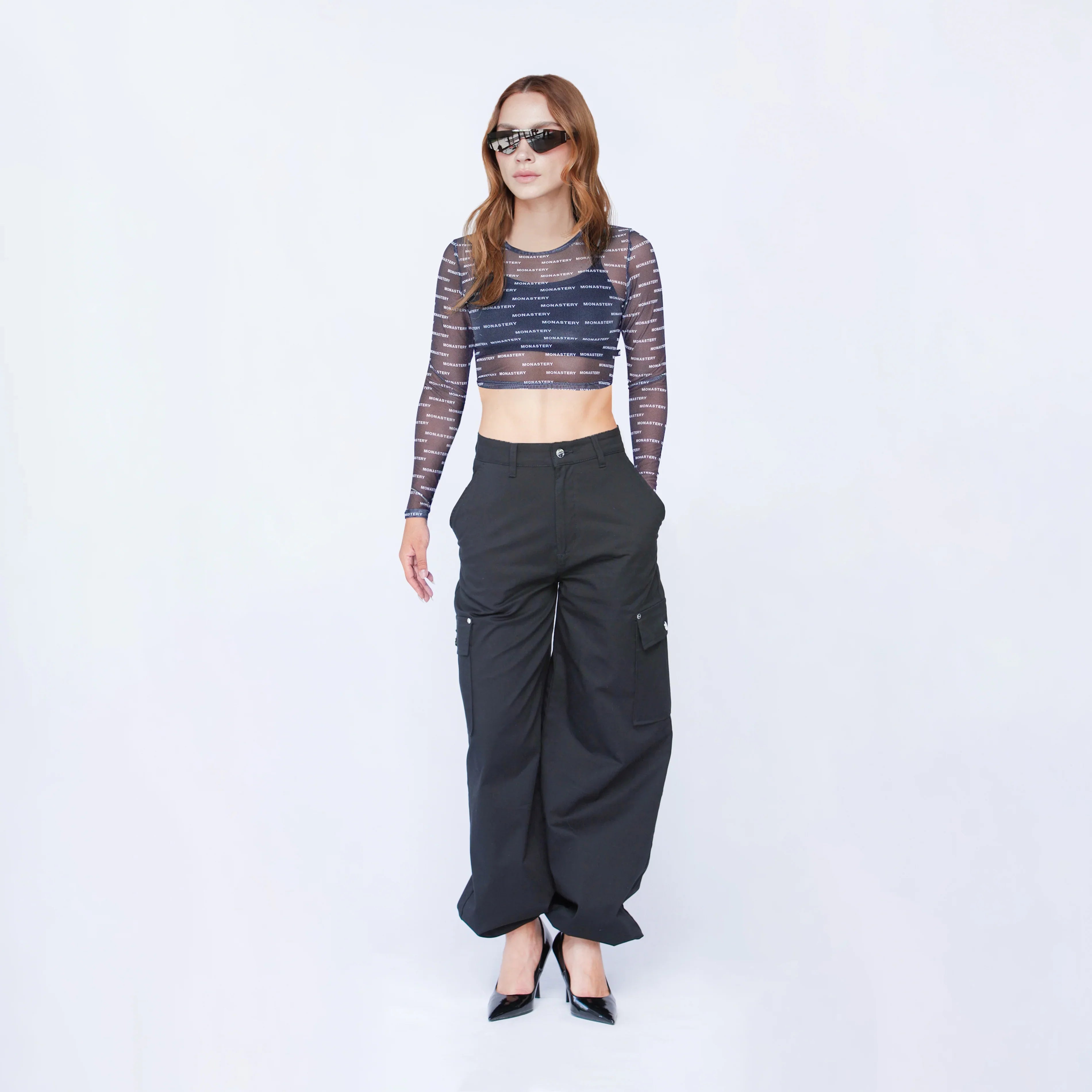 1030021324010136 KYOMI LONG SLEEVE WOMEN MST BLACK