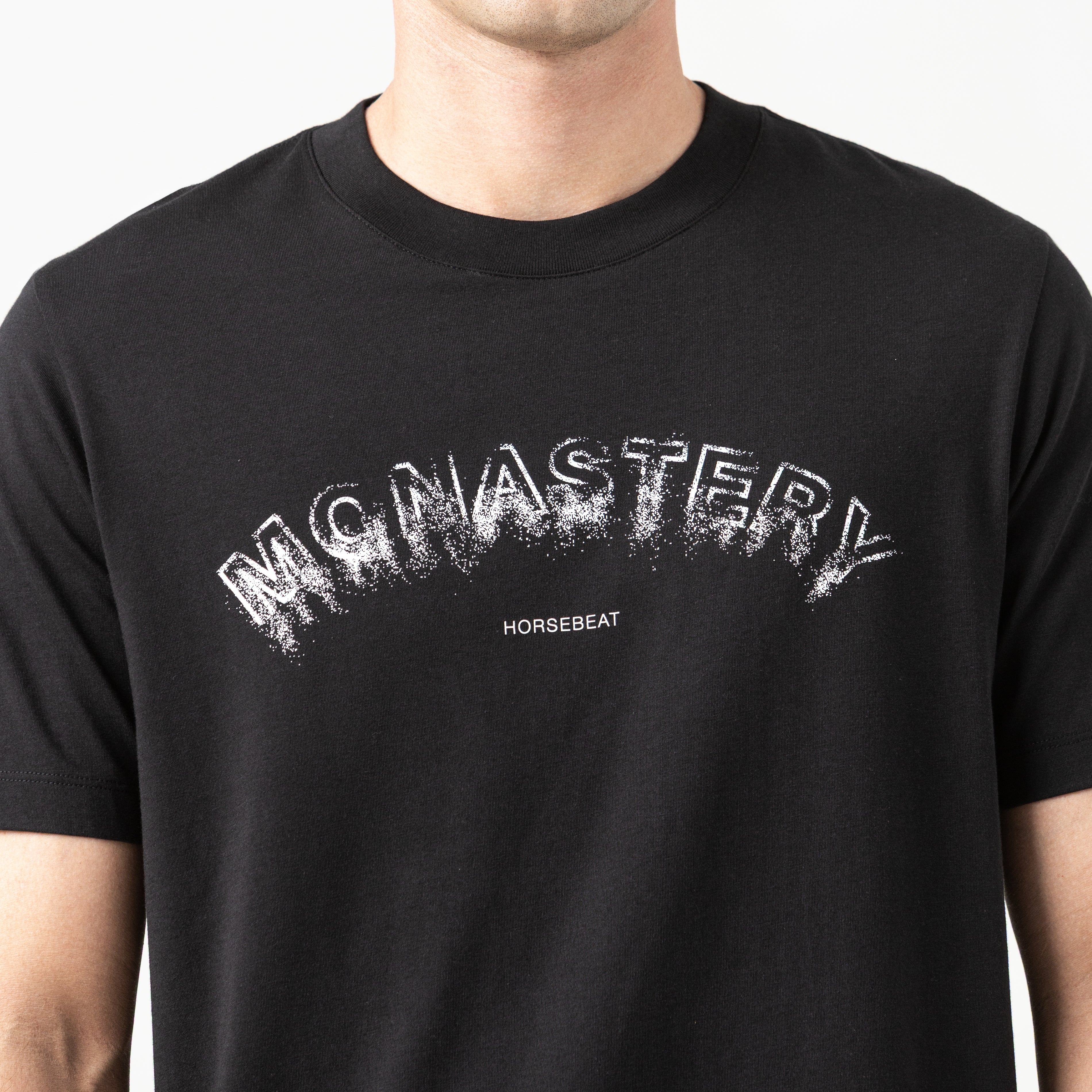 SMOKE T-SHIRT MEN BLACK