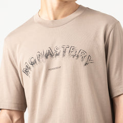 SMOKE T-SHIRT MEN TAUPE GRAY