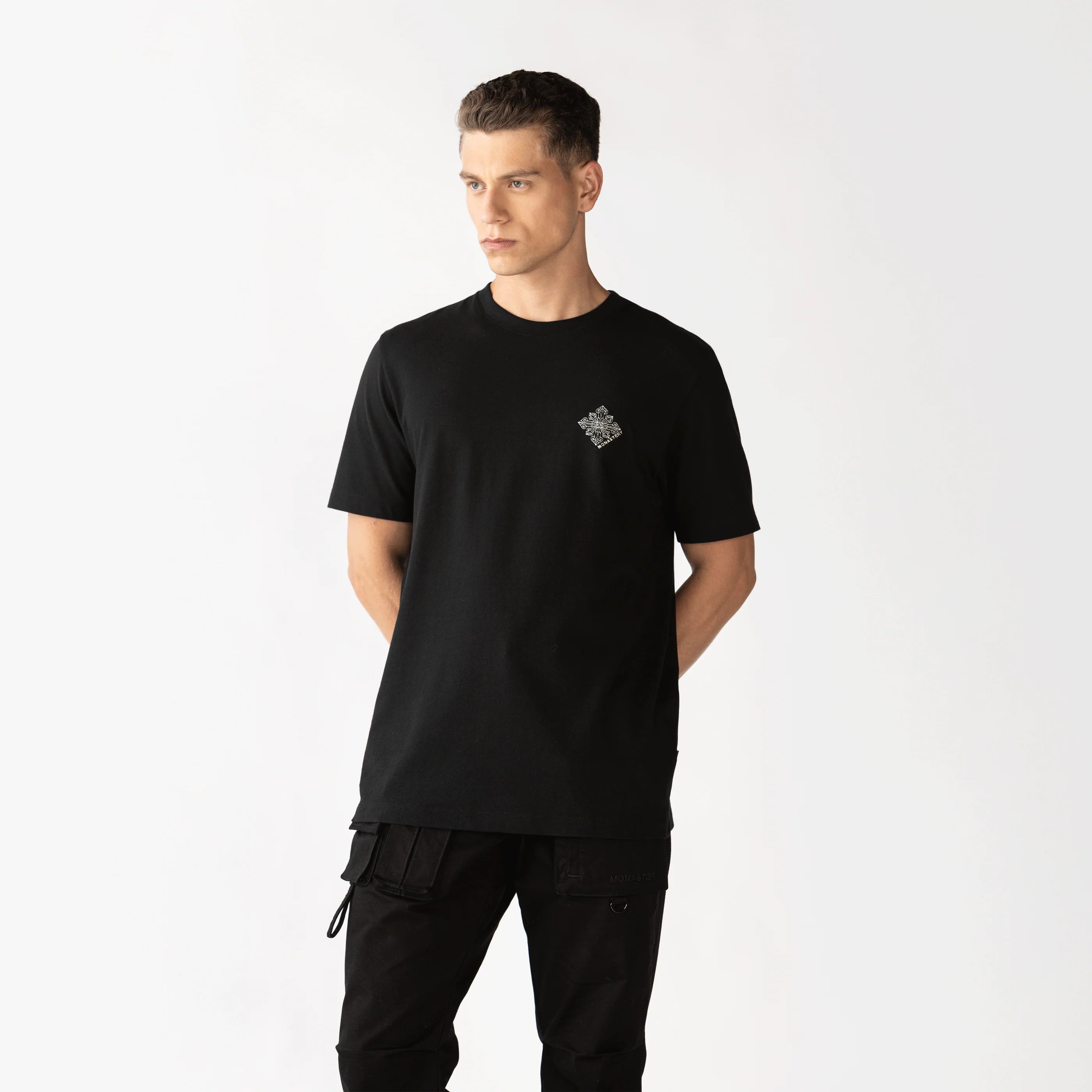 CATTERDALE T-SHIRT MEN BLACK