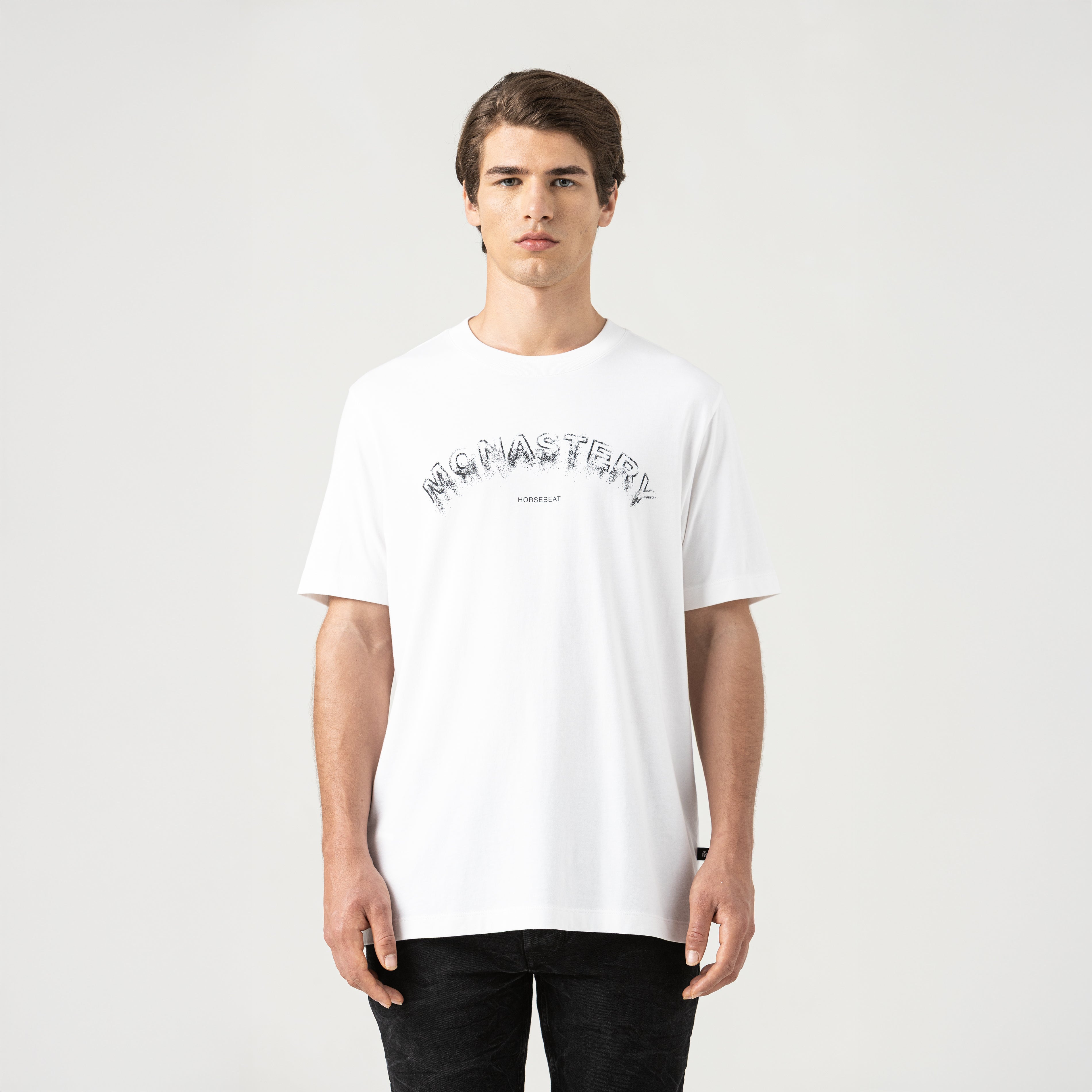 SMOKE T-SHIRT MEN WHITE