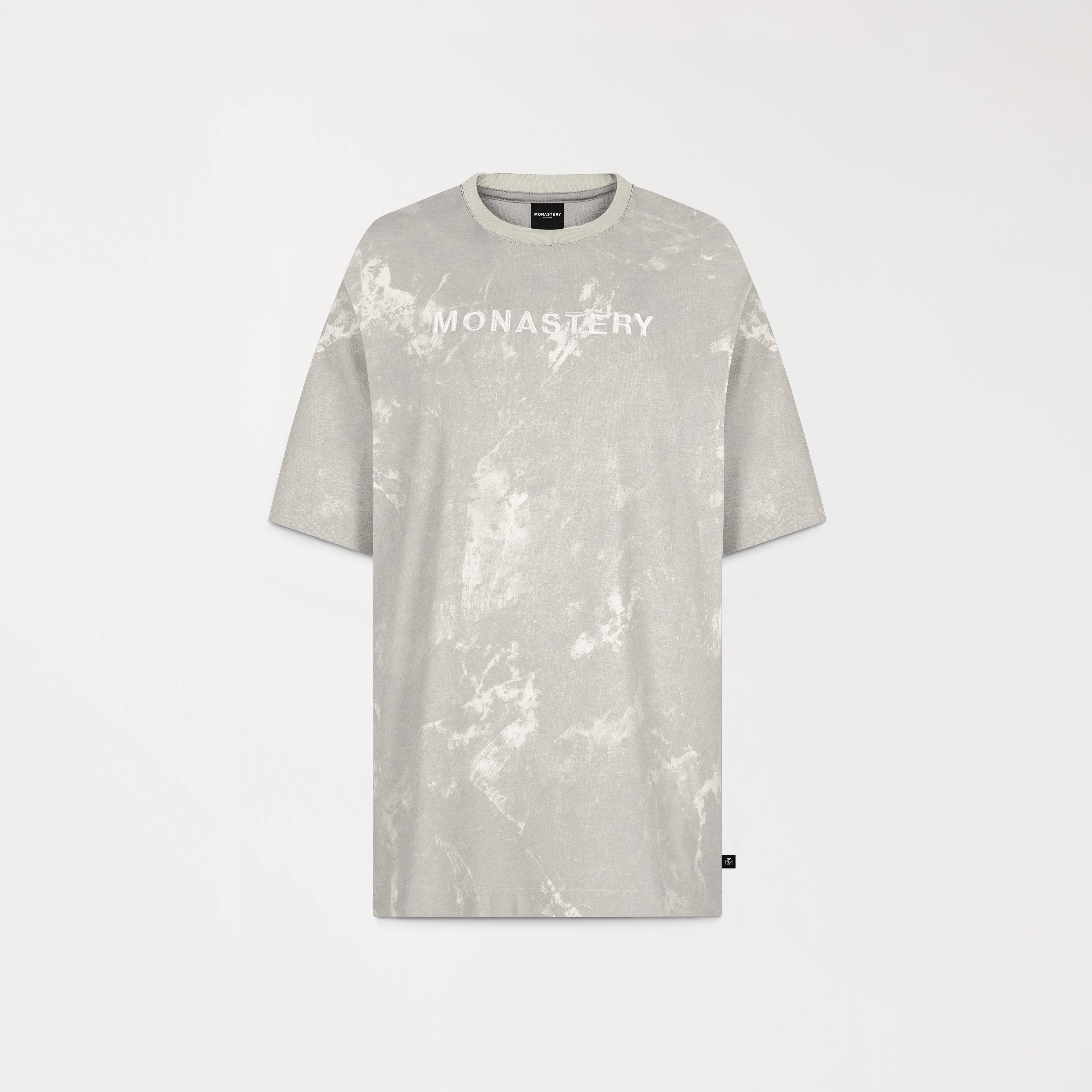 LEANDRO T-SHIRT OVERSIZED MEN MINERAL GRAY - Monastery