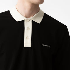 LYKOS POLO MEN BLACK