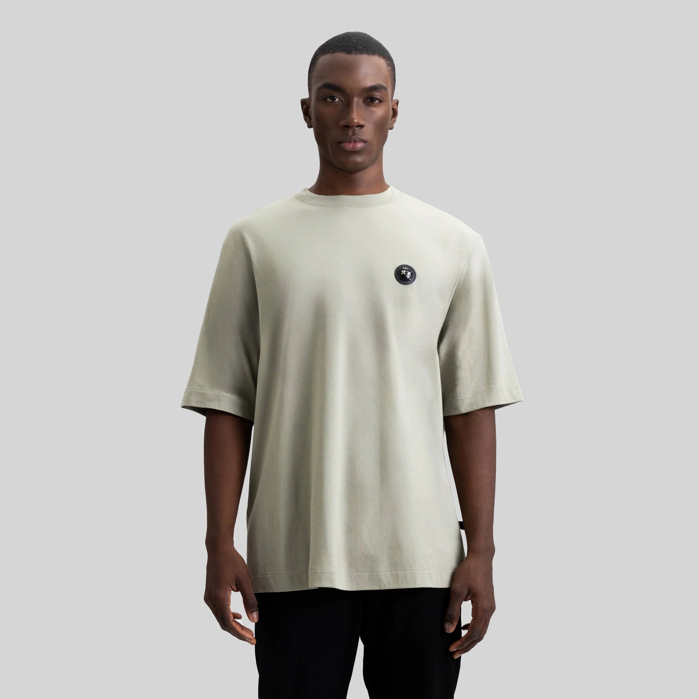 MANSELL T-SHIRT OVERSIZED SEA GRASS