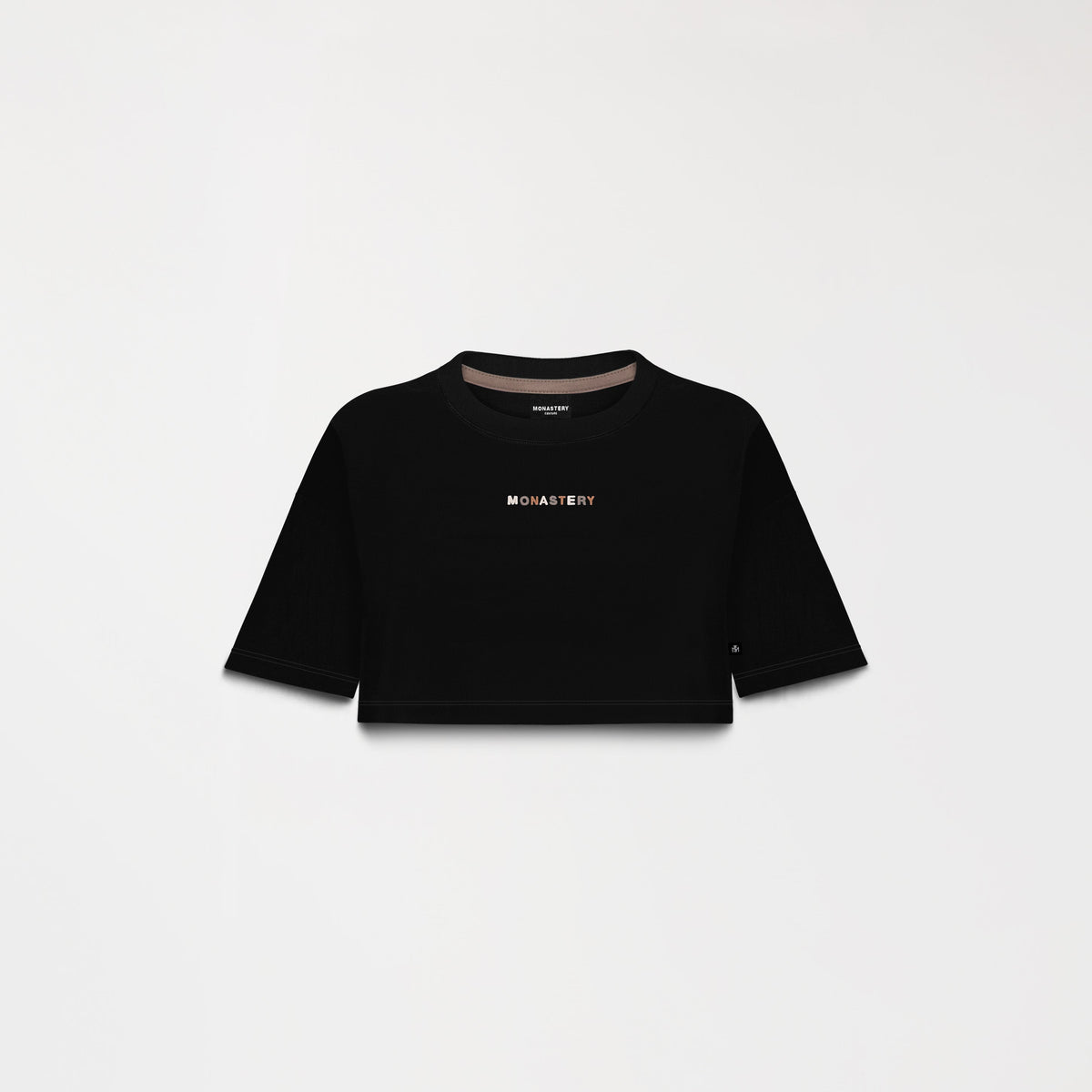 MED CROP TOP WOMEN BLACK