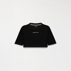 MED CROP TOP WOMEN BLACK