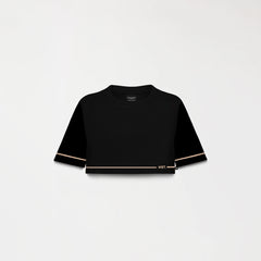 TOP CORTO MELROSE NEGRO FRENTE - MONASTERY