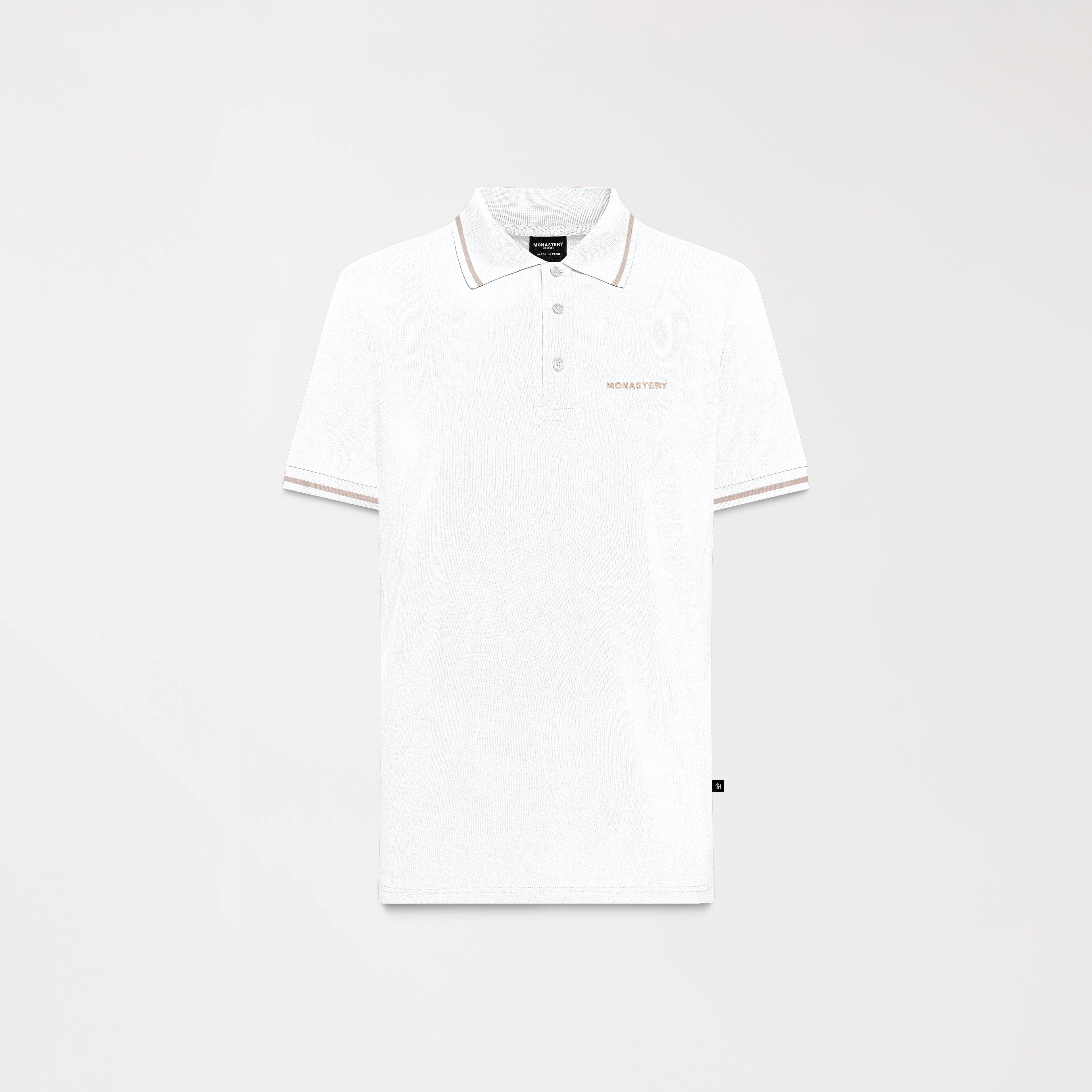 1040080224090242 MURIA POLO MEN MST WHITE