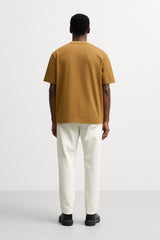 CAMISETA OCRE MECLIER GALLERY LOGOTIPO