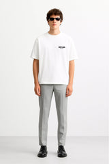 CAMISETA BLANCA MECLIER GALLERY LOGOTIPO