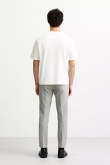 CAMISETA BLANCA MECLIER GALLERY LOGOTIPO