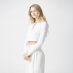 NEWBURY CROP TOP WOMEN WHITE