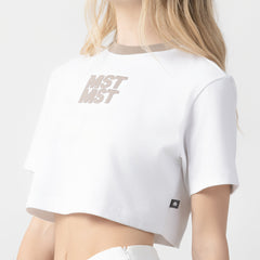 NOORA CROP TOP WOMEN WHITE