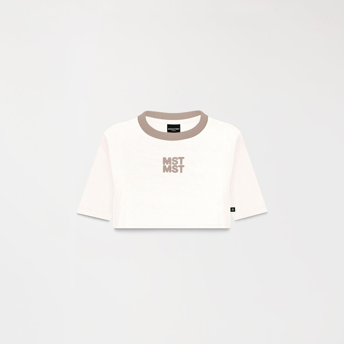 NOORA CROP TOP WOMEN WHITE ASPARAGUS