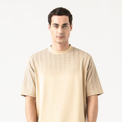 OLDENBURG T-SHIRT OVERSIZED MEN IRISH CREAM