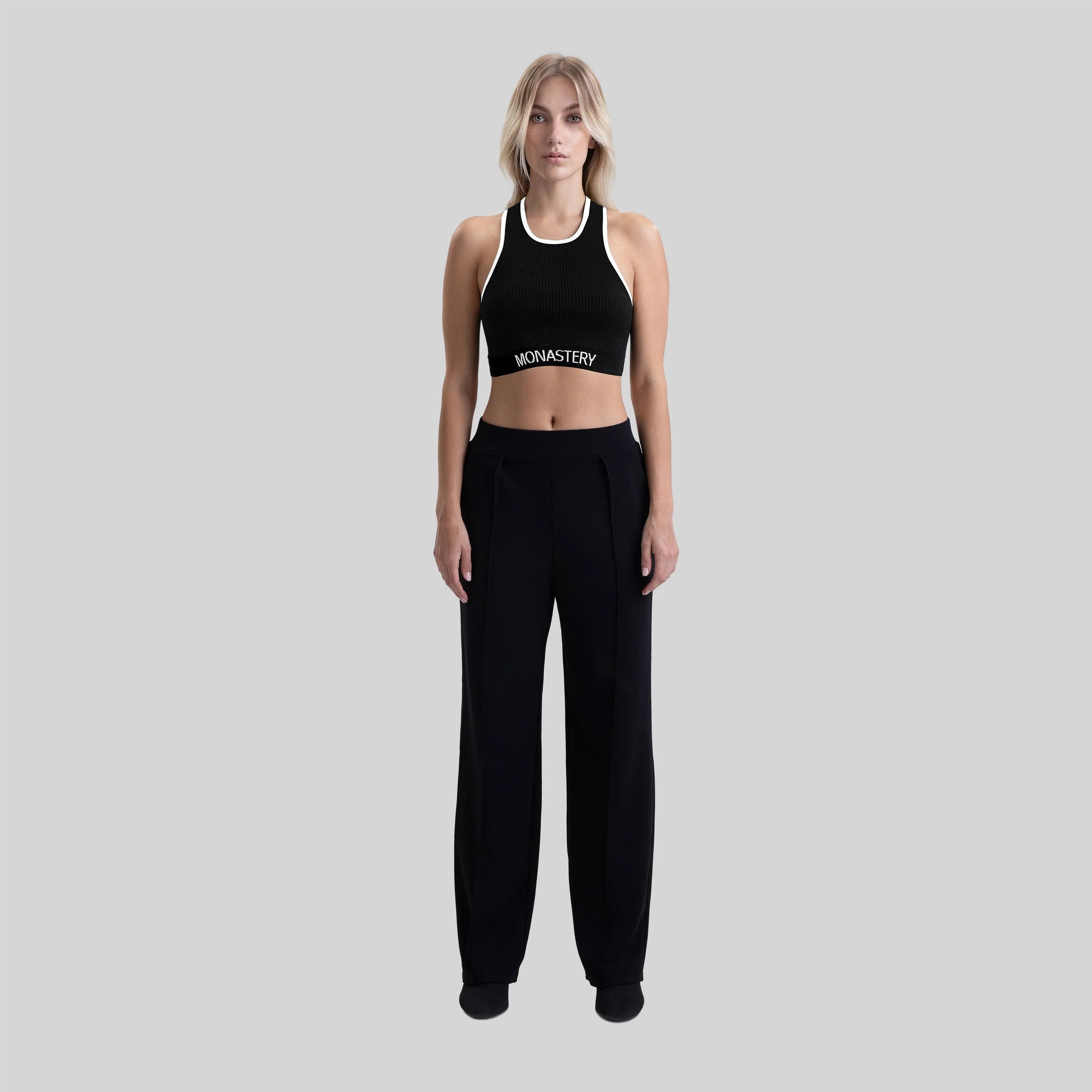 ONAM KNITTED TOP MST BLACK