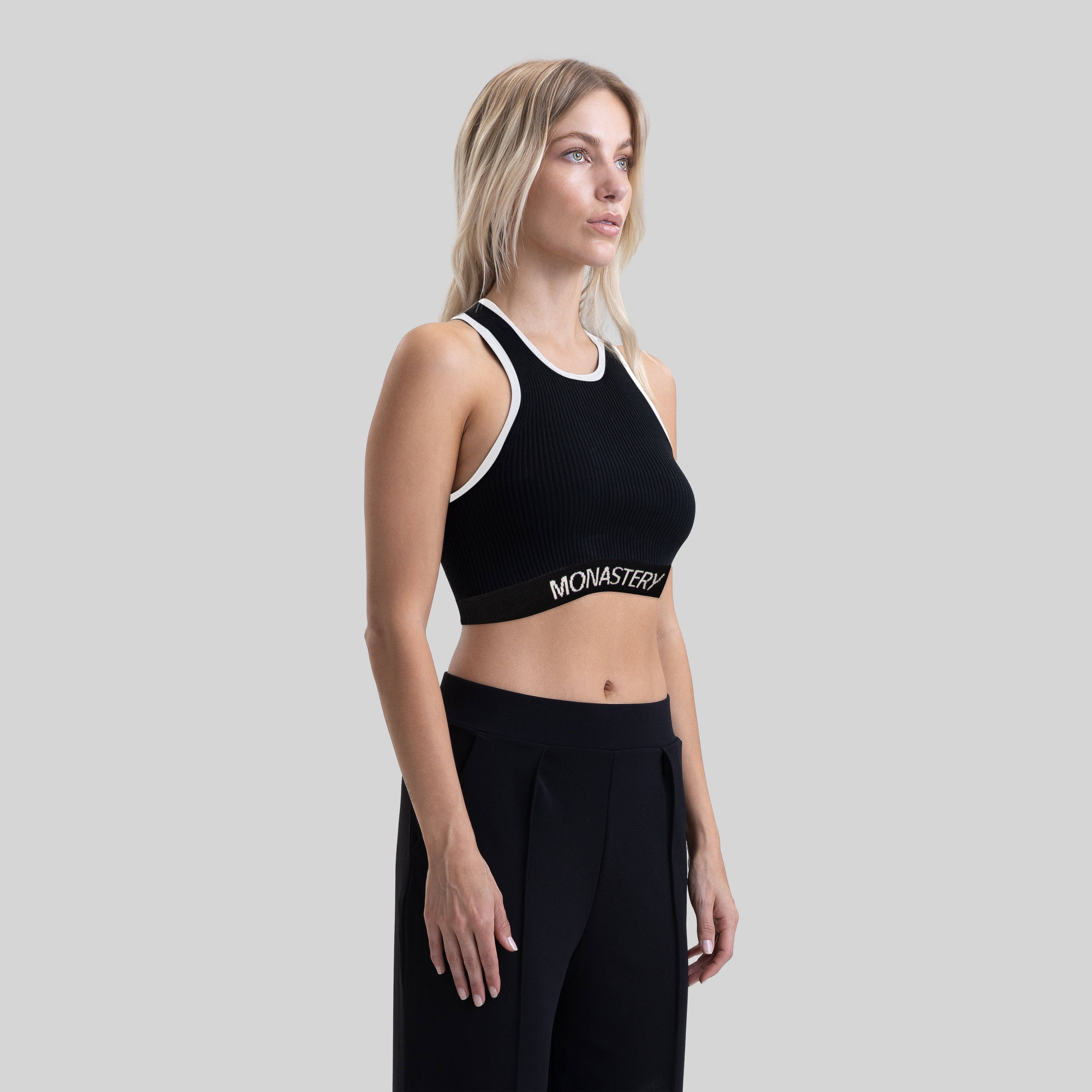 ONAM KNITTED TOP MST BLACK
