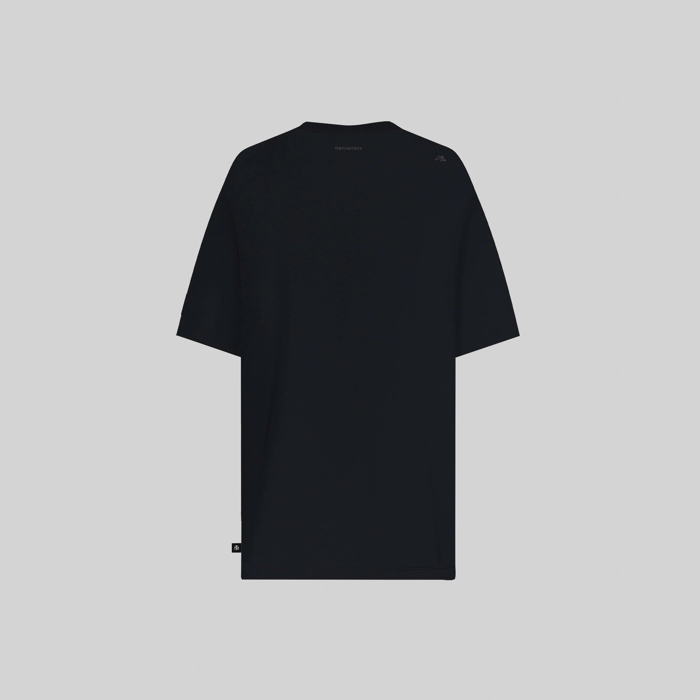 MANSELL T-SHIRT OVERSIZE BLACK - Monastery