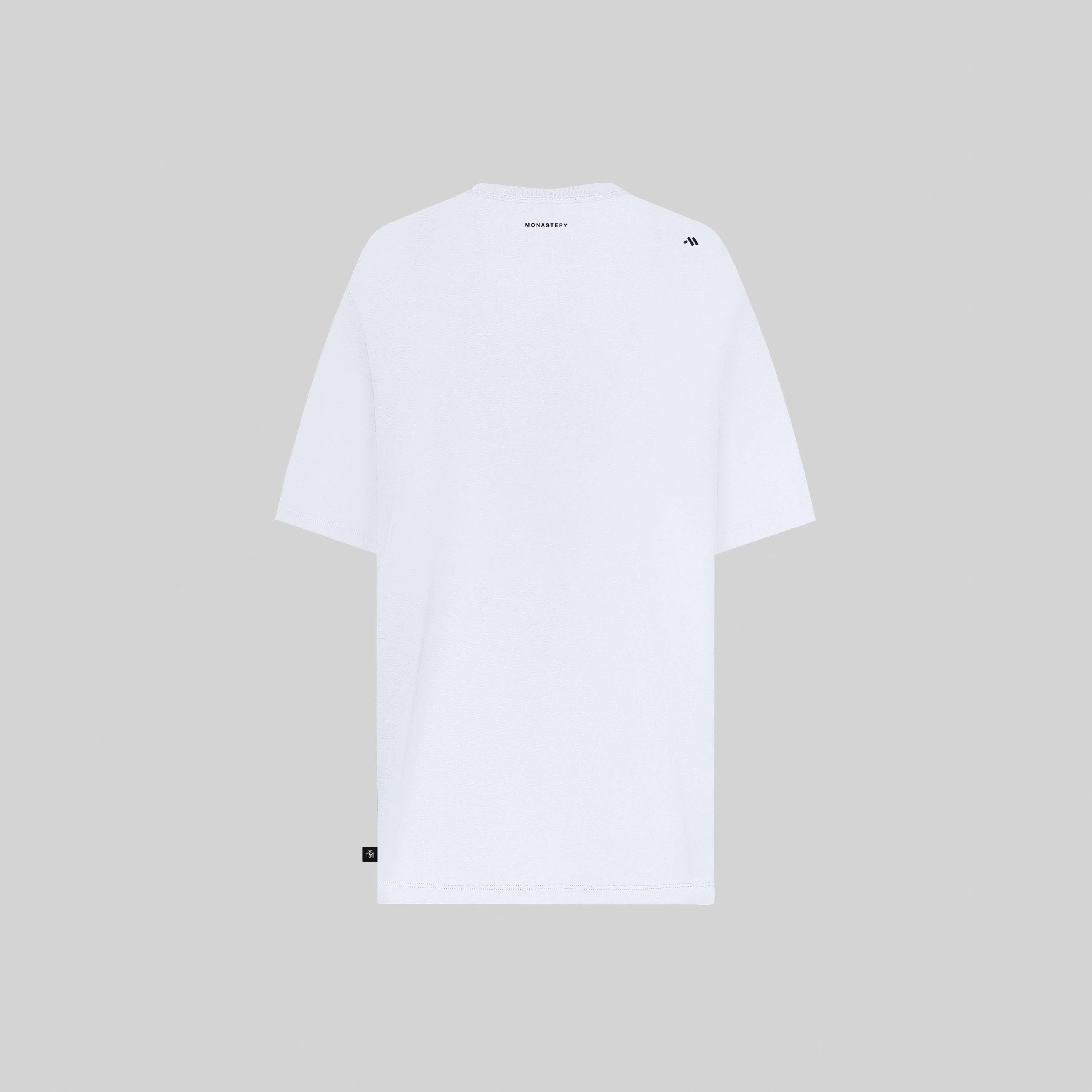 MANSELL T-SHIRT OVERSIZE WHITE - Monastery