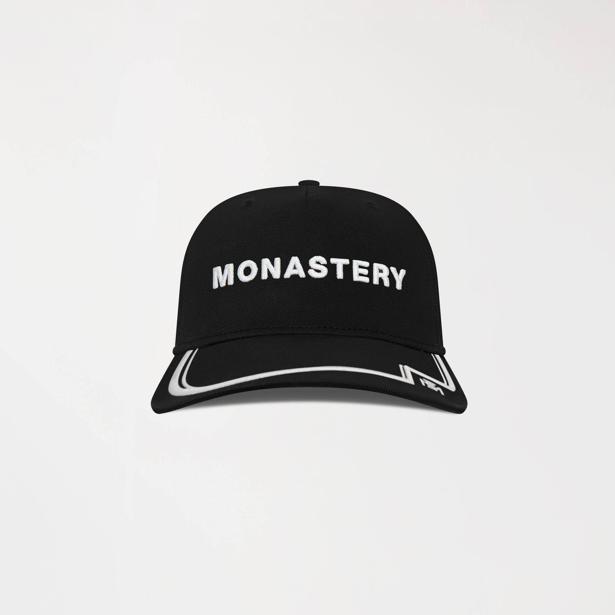 GORRA PYRELL NEGRA FRENTE - MONASTERY