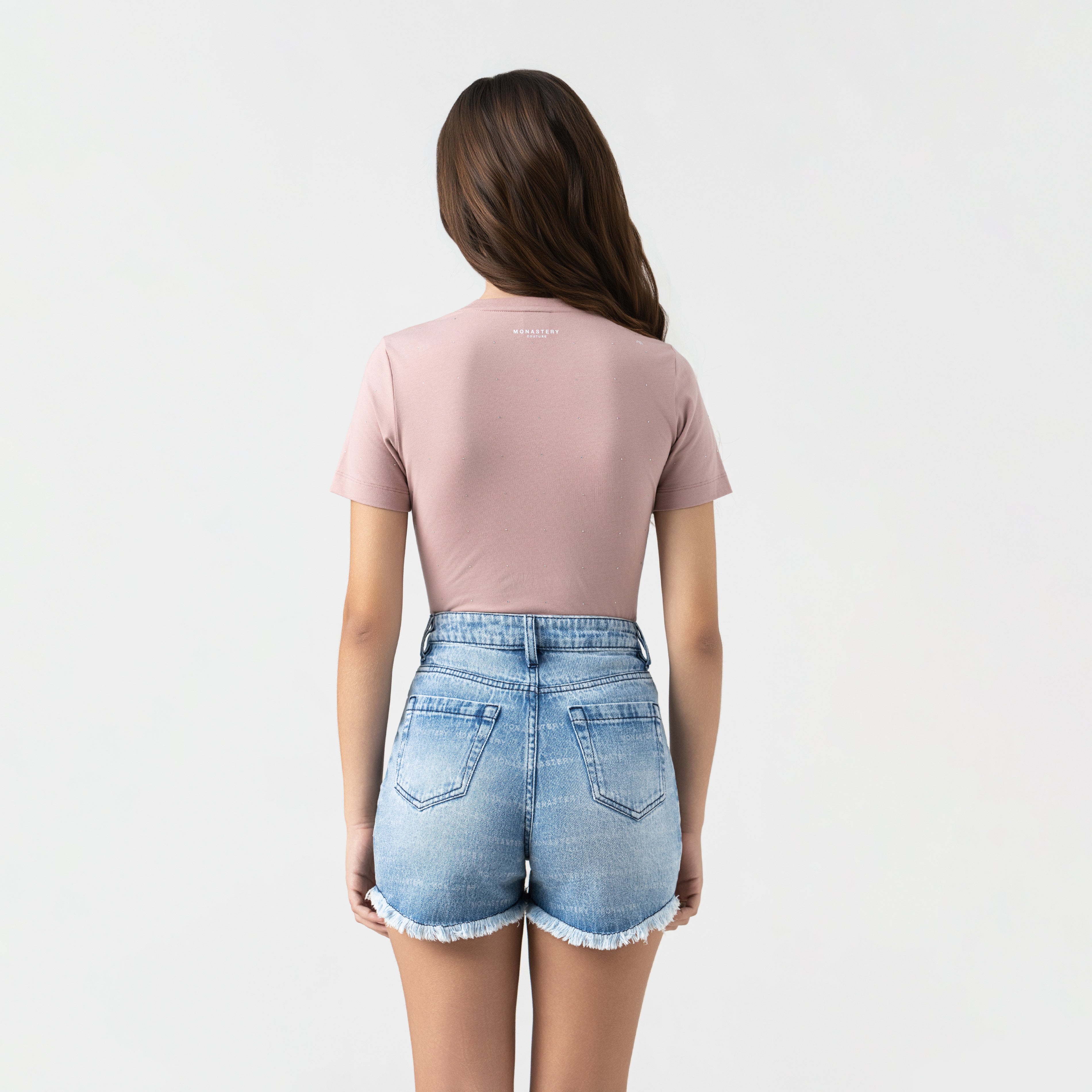 QYLLA T-SHIRT WOMEN WOODROSE