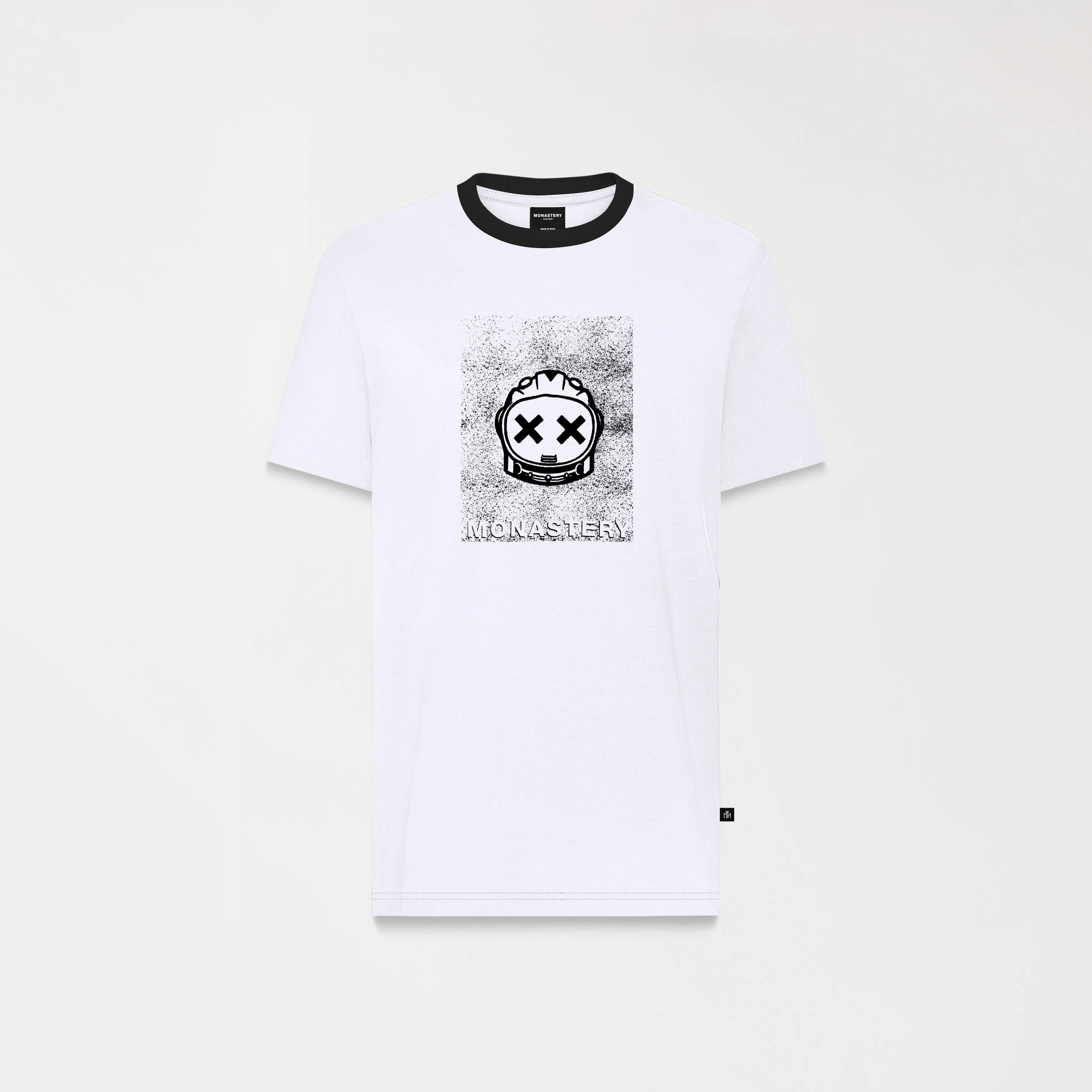 CAMISETA SIX BLANCA FRENTE - MONASTERY