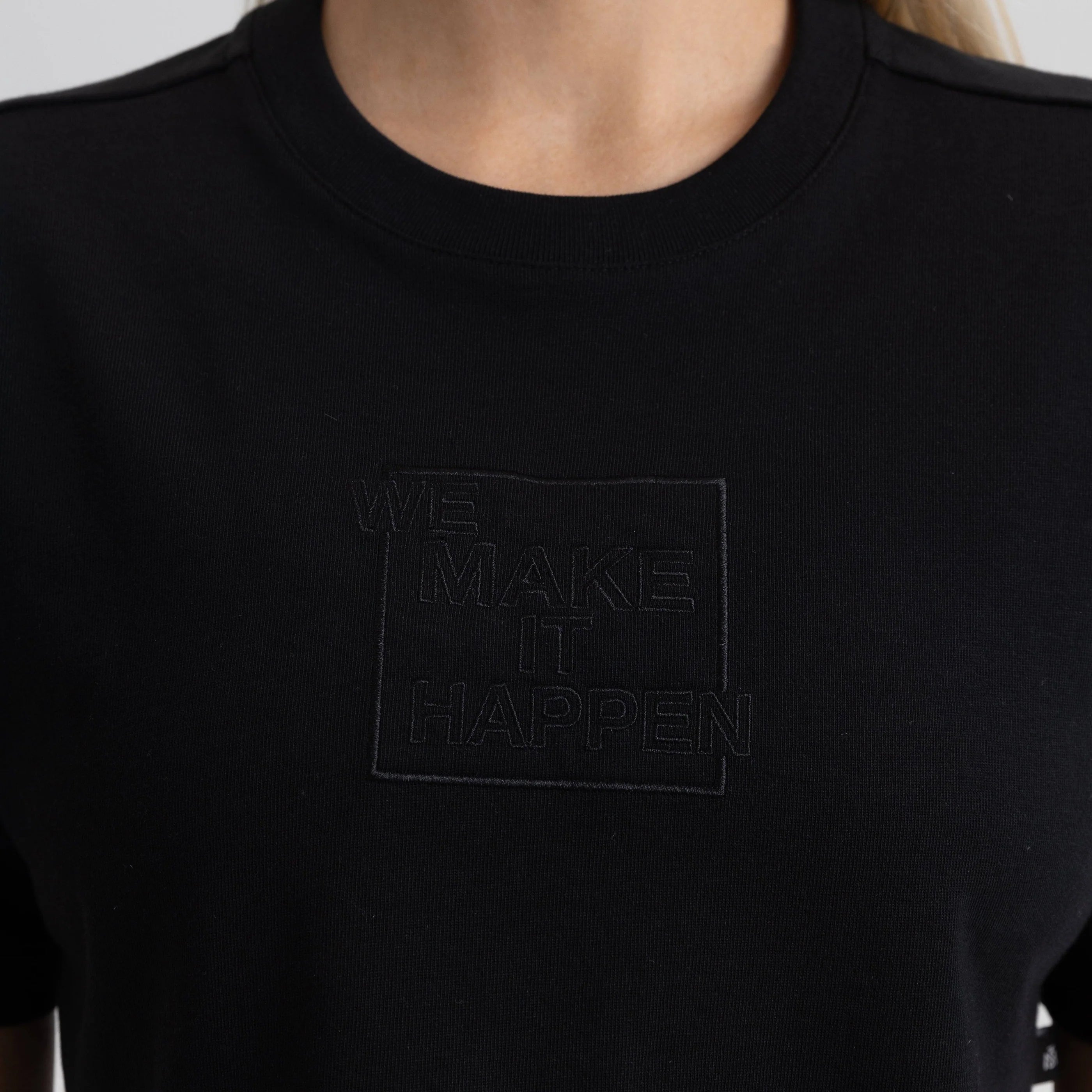 SKODA CROP TOP BLACK