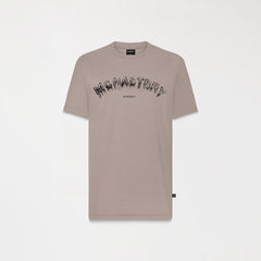 SMOKE T-SHIRT MEN TAUPE GRAY