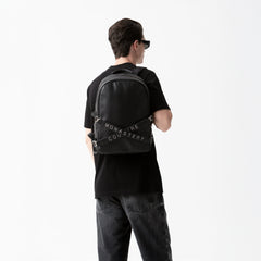 STRAPS BACKPACK MEN BLACK
