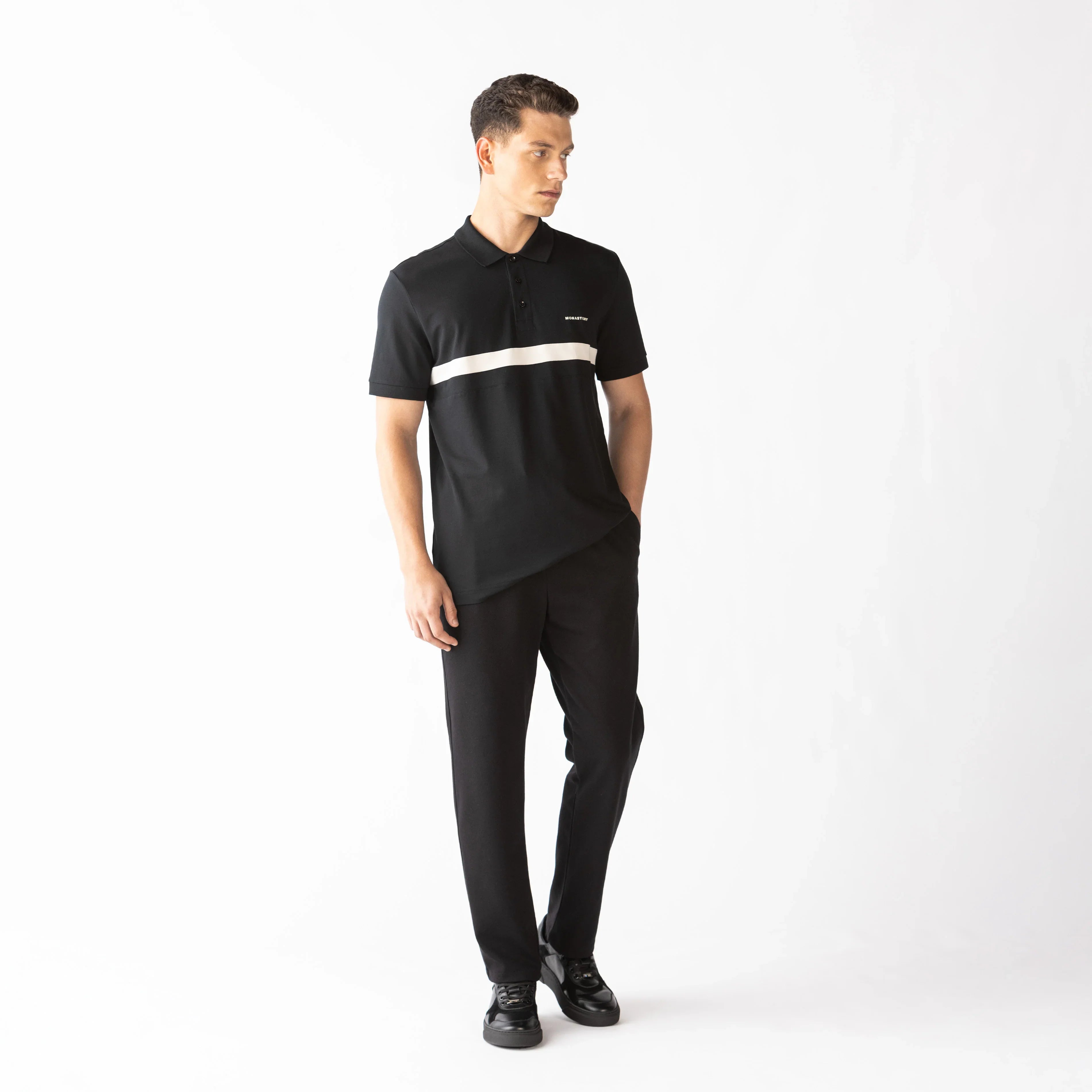 STRYGAN POLO MEN MST BLACK
