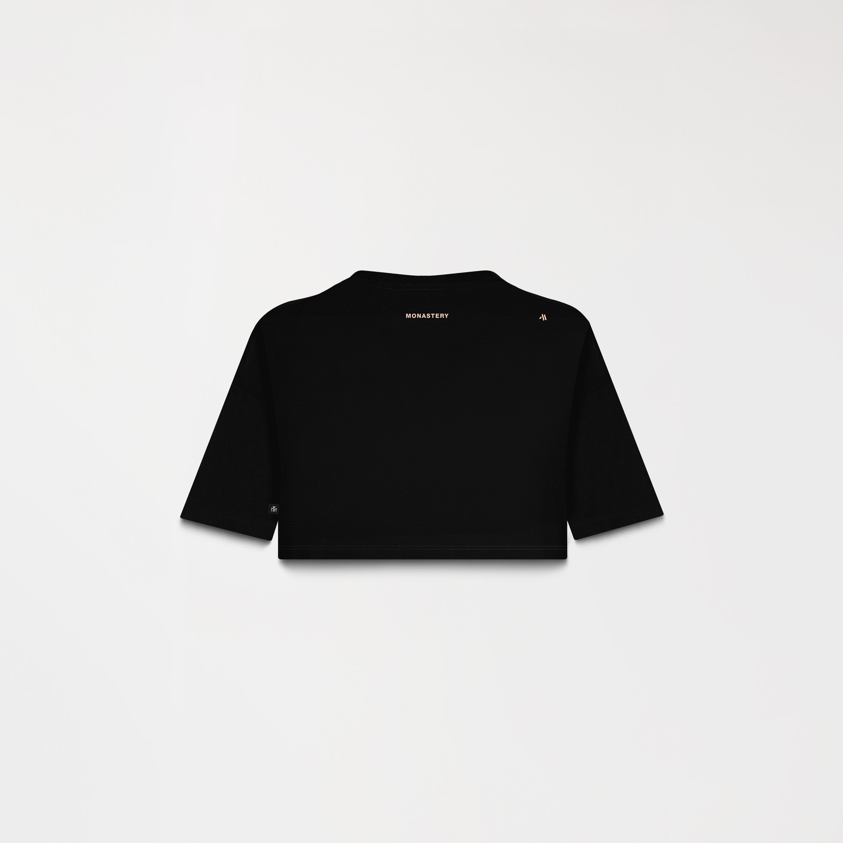 SUMMER CROP TOP WOMEN BLACK