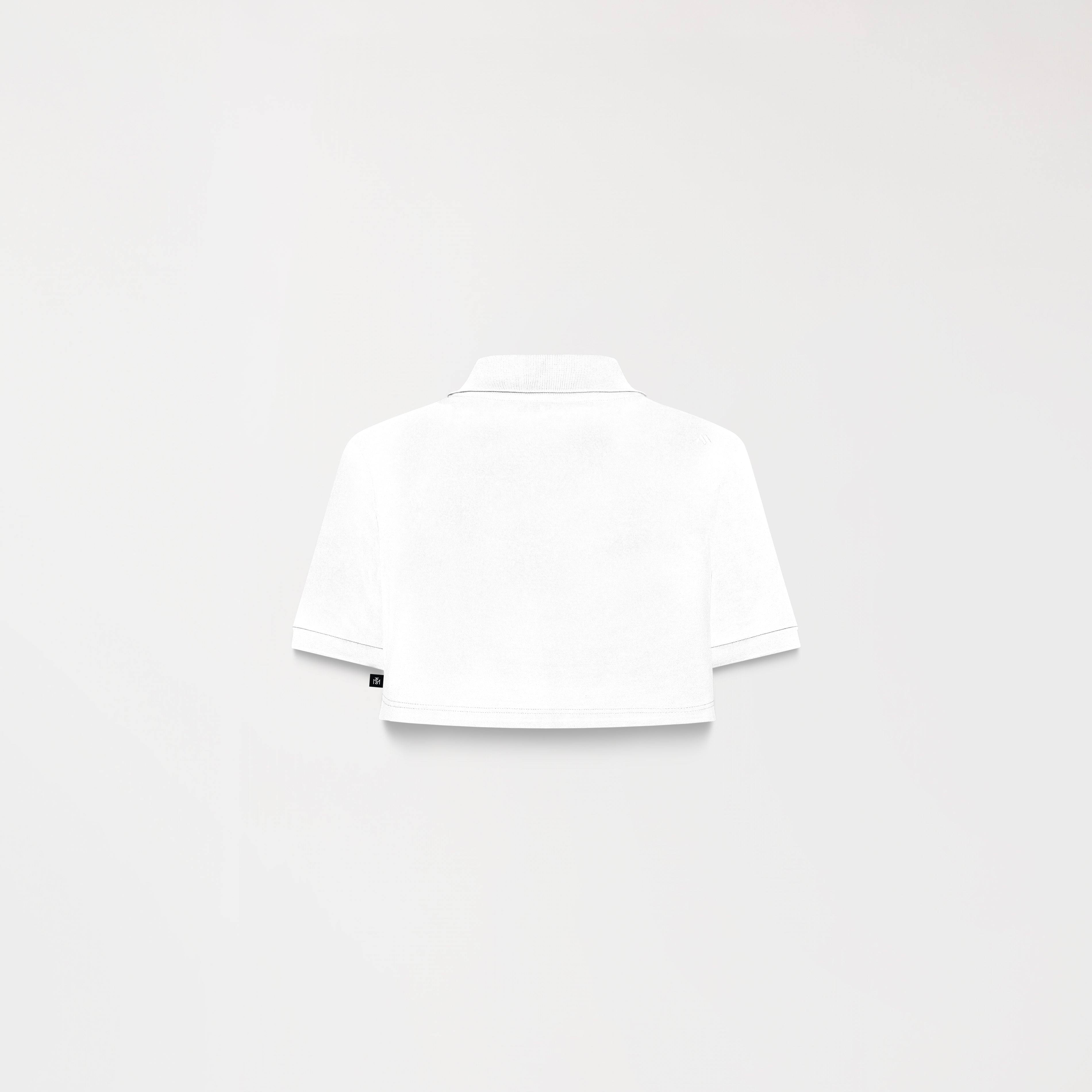 TOP CORTO SUTTON BLANCO POSTERIOR - MONASTERY