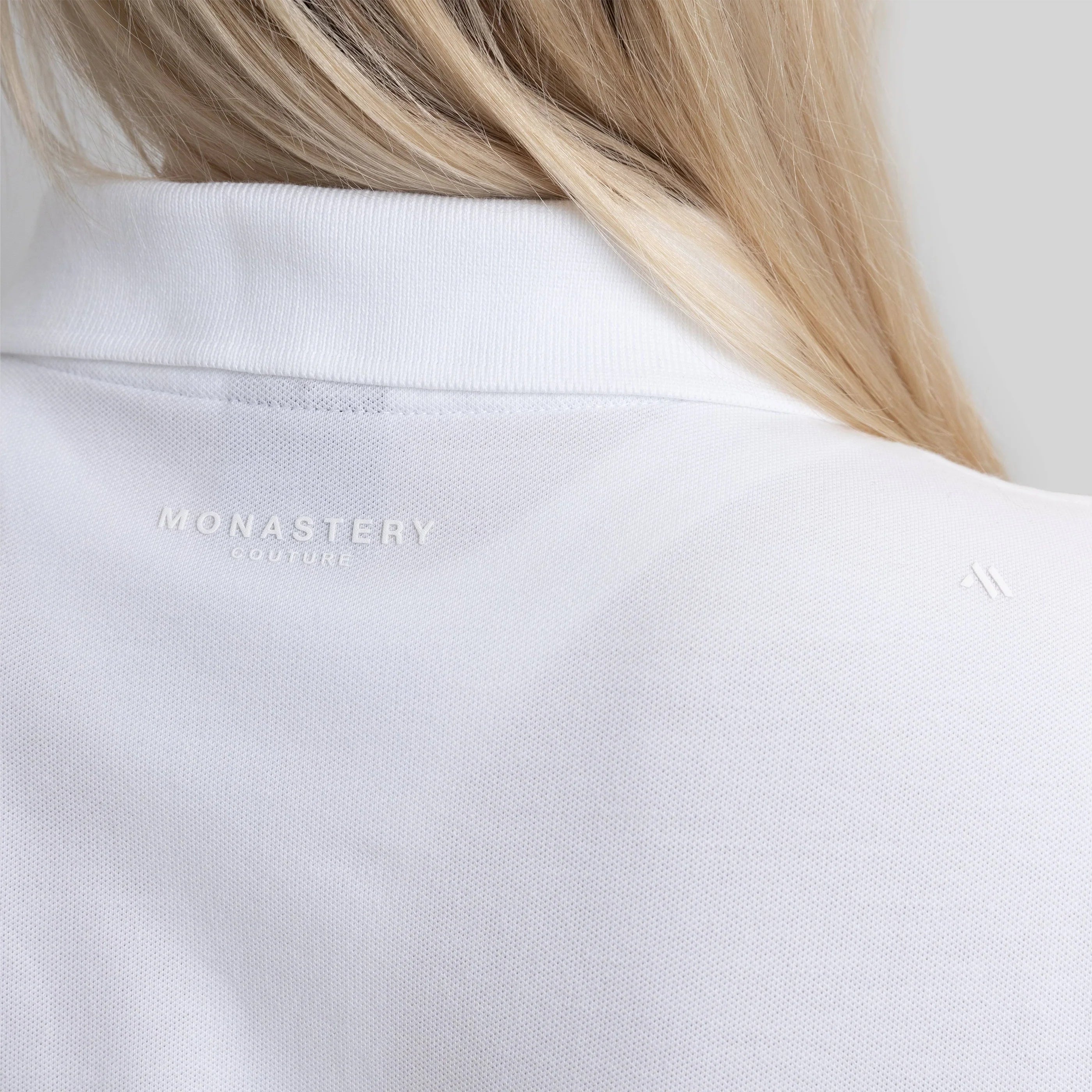 SUZUKA T-SHIRT POLO WOMEN WHITE - Monastery