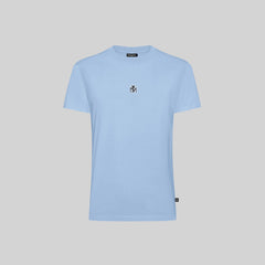 ASCARY T-SHIRT WOMEN FADED DENIM - Monastery