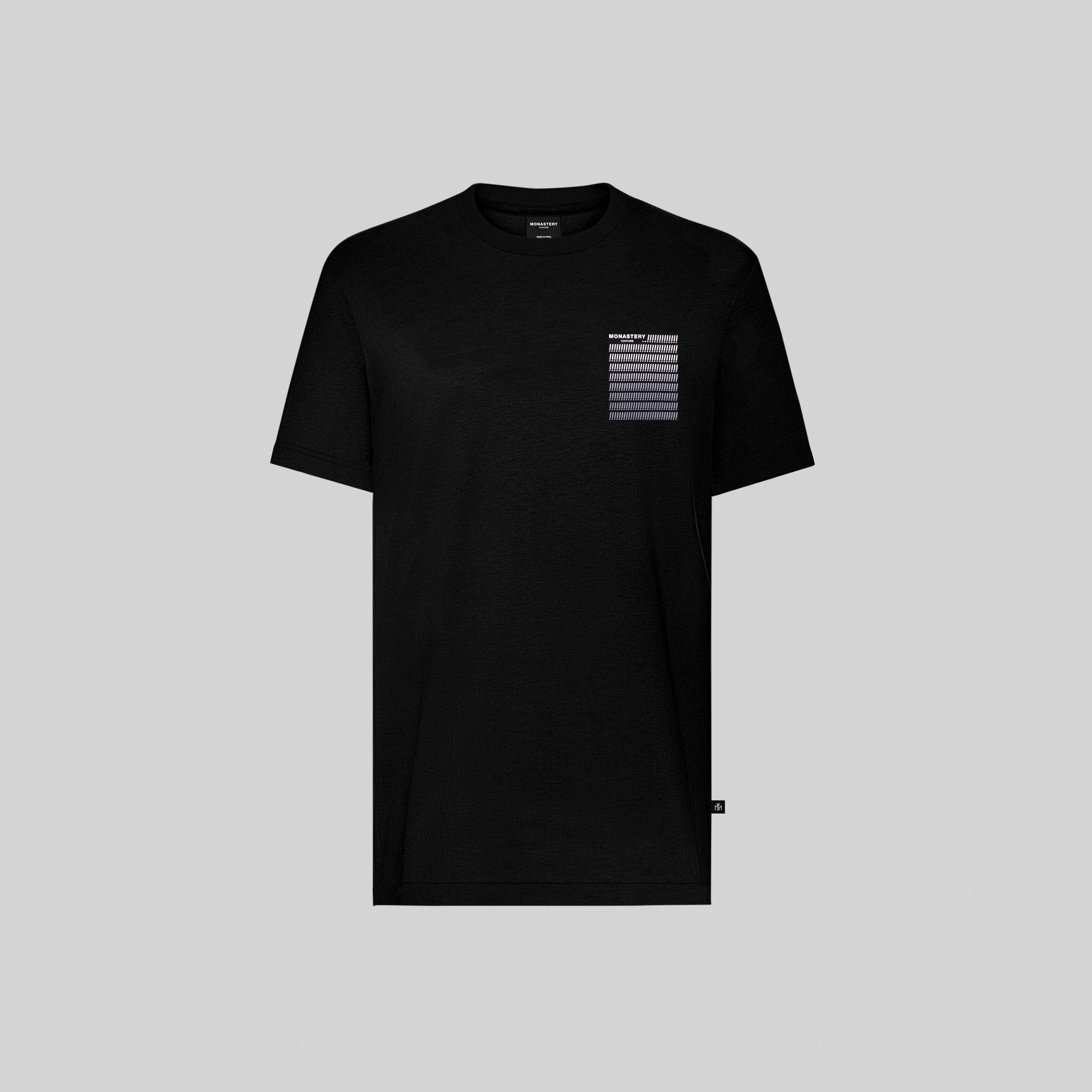 HYPERION T-SHIRT MEN BLACK - Monastery