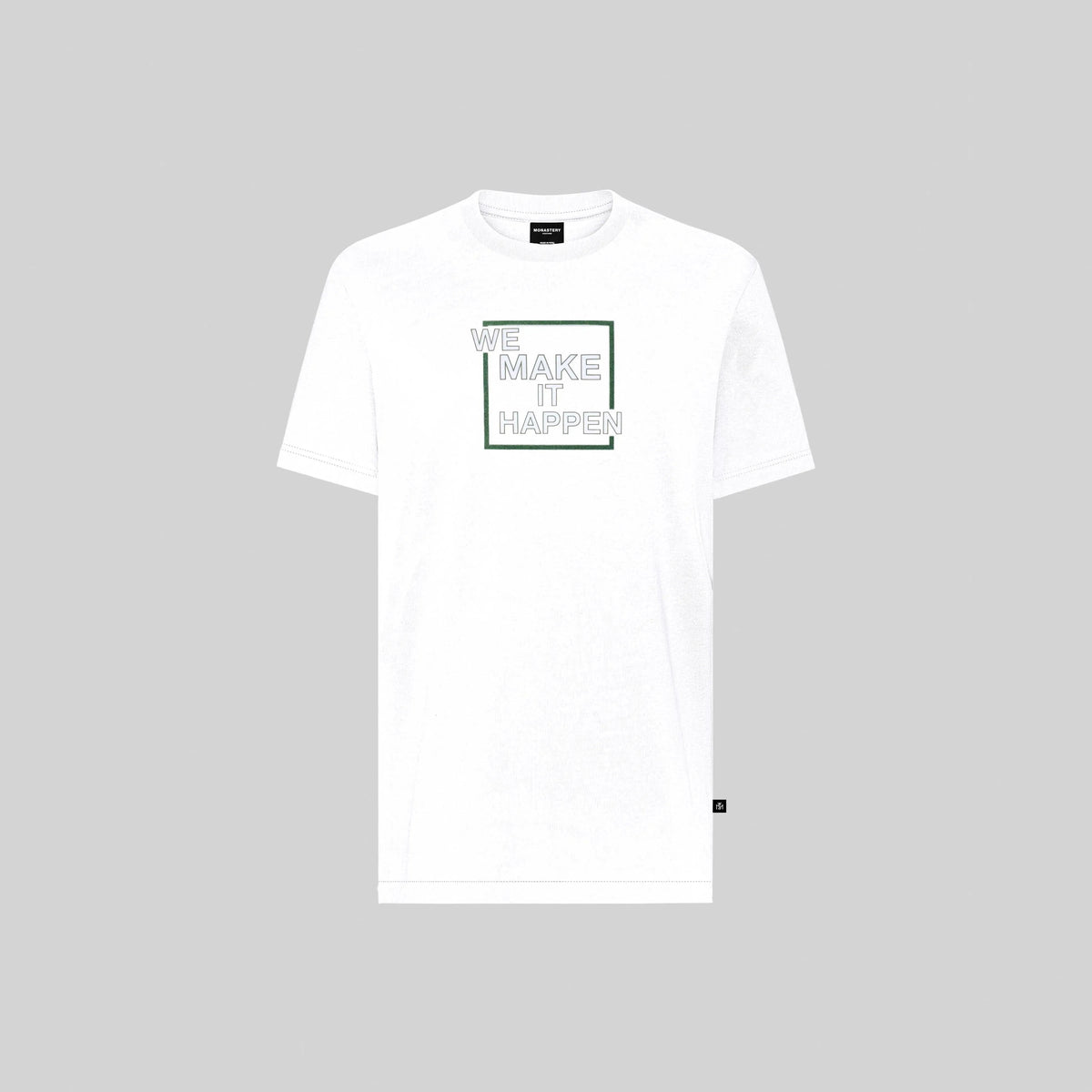 NUVOLARI T-SHIRT WHITE - Monastery