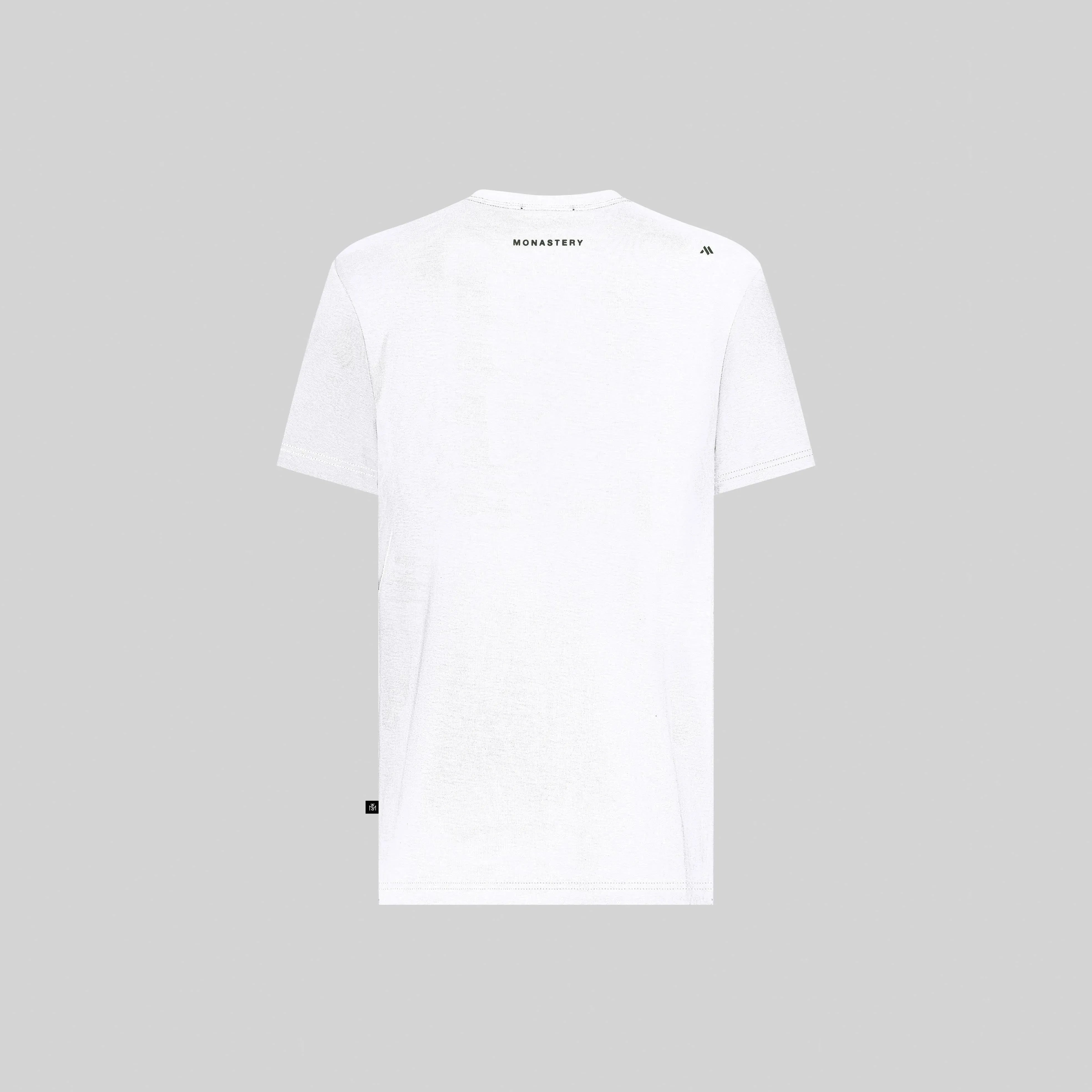 NUVOLARI T-SHIRT WHITE - Monastery