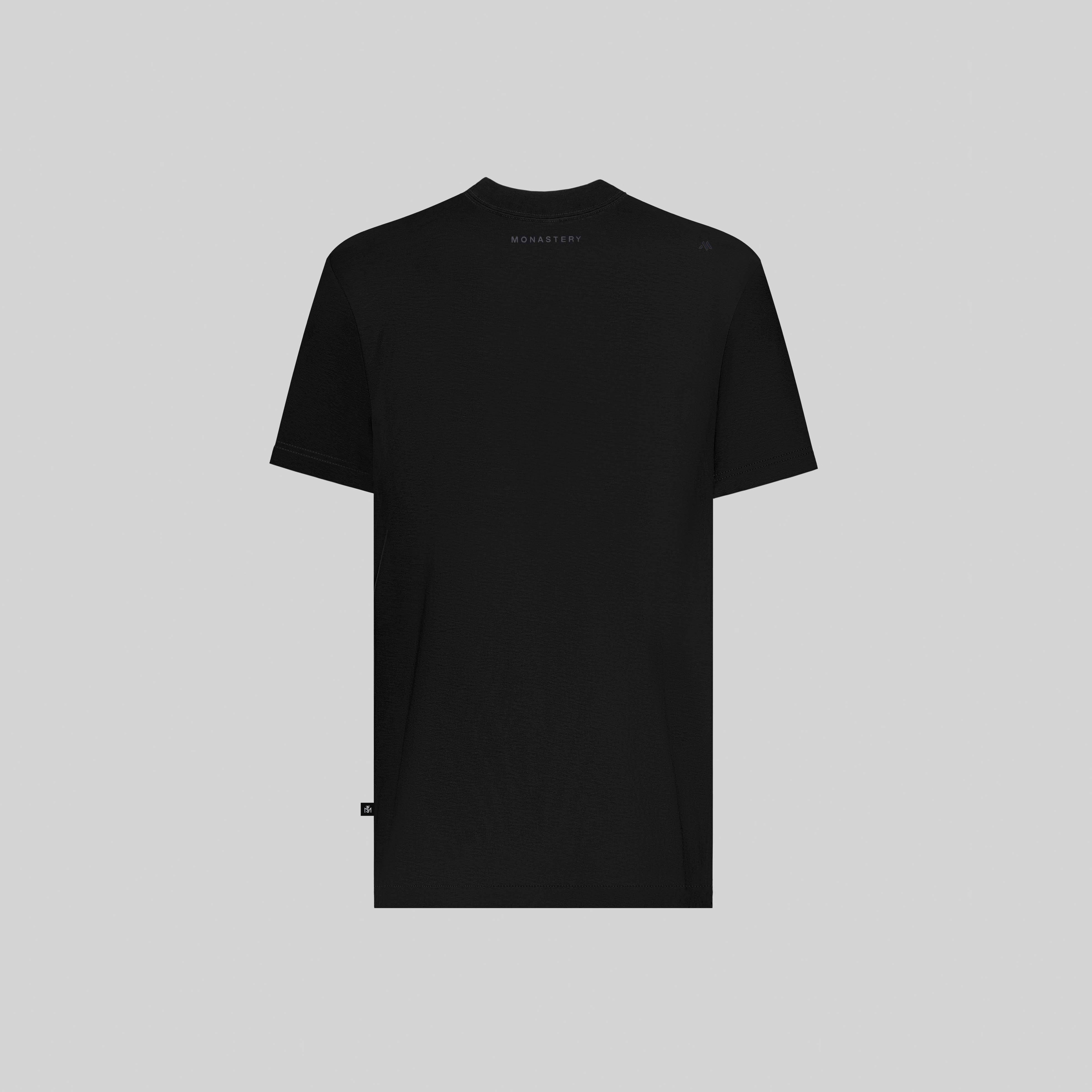 NUVOLARI T-SHIRT BLACK - Monastery