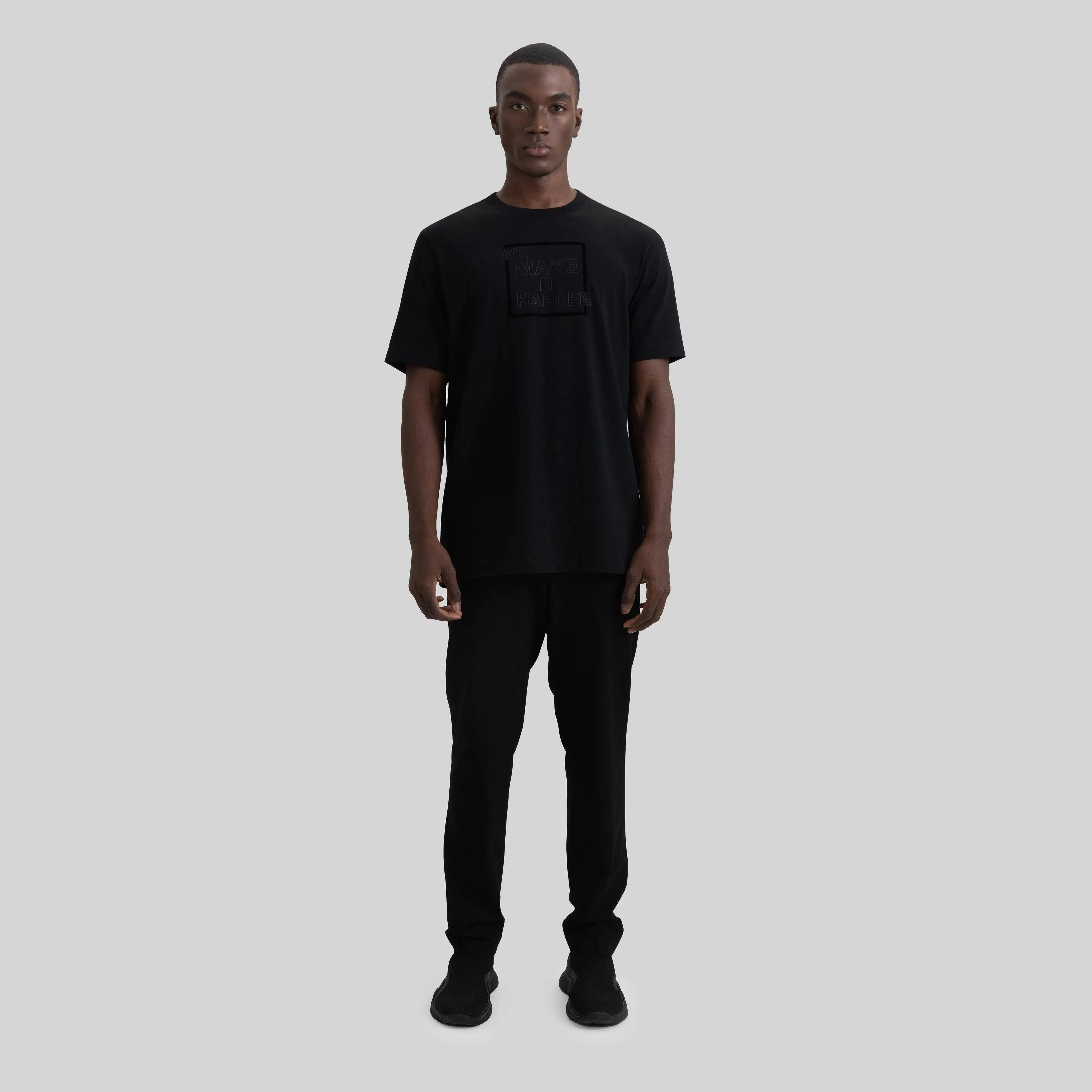NUVOLARI T-SHIRT BLACK - Monastery