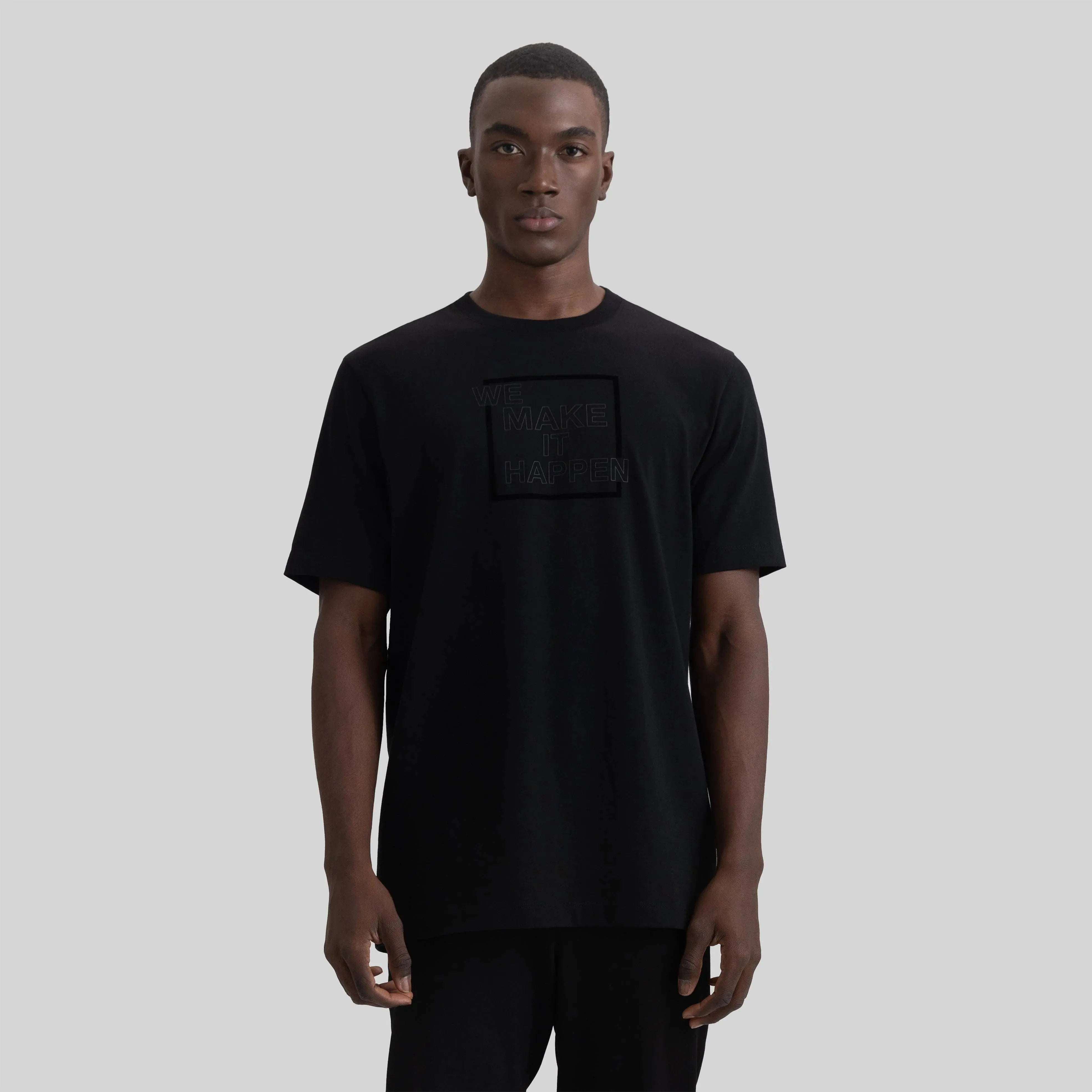 NUVOLARI T-SHIRT BLACK - Monastery