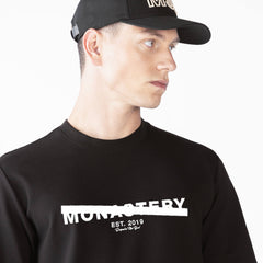 CAMISETA THREE NEGRO 3 - MONASTERY