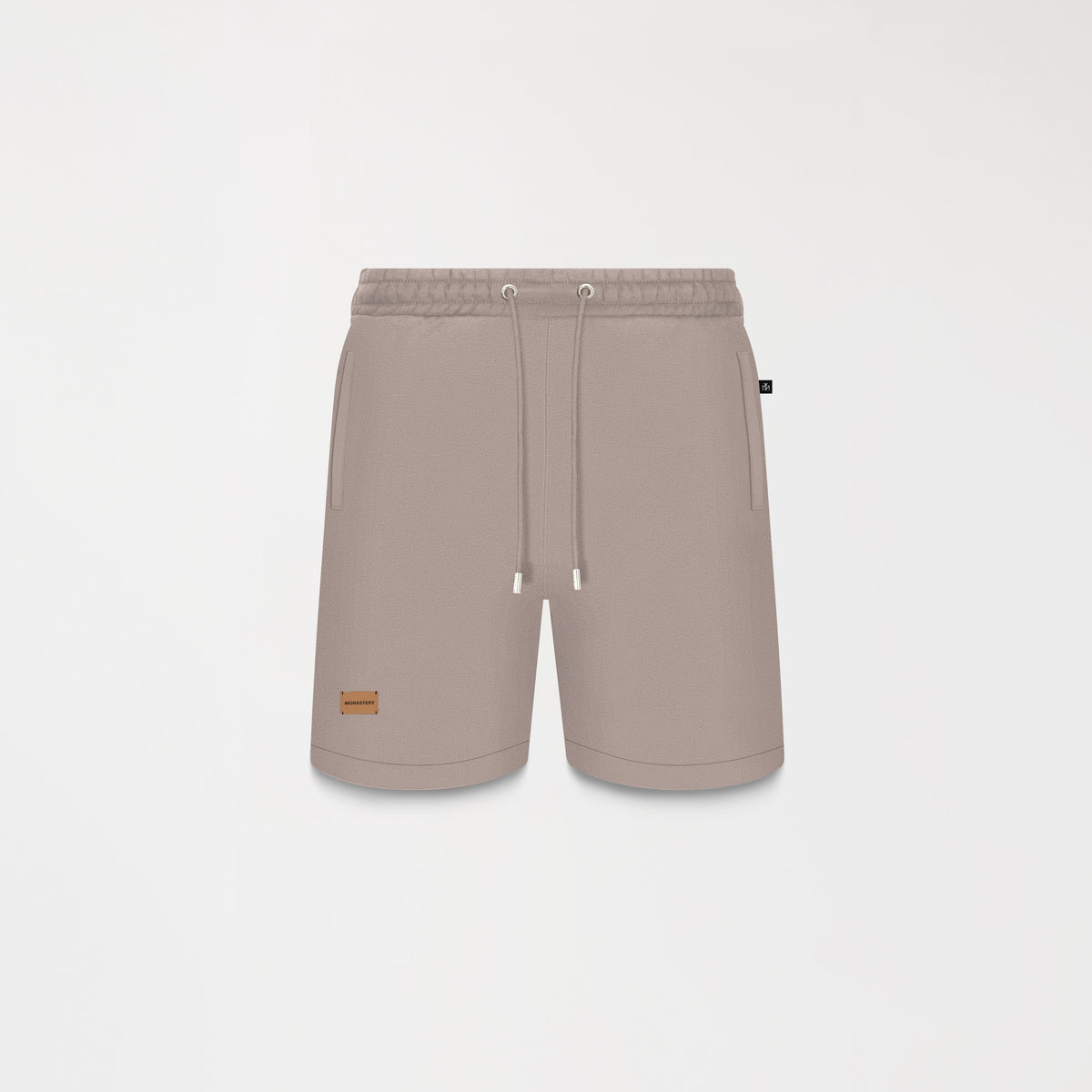VIKRANT BURDA SHORT MEN TAUPE GRAY