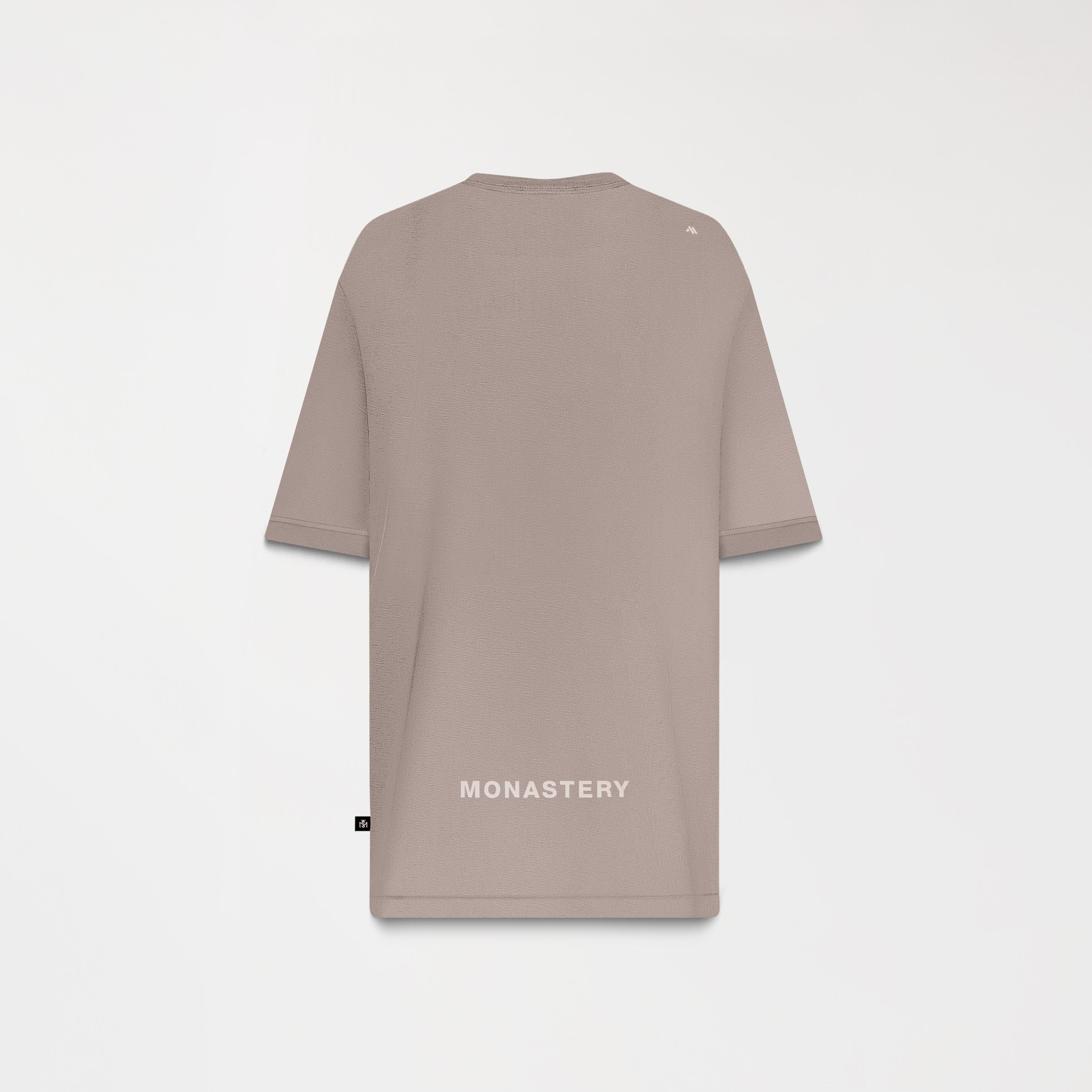 VIKRANT T-SHIRT OVERSIZED MEN TAUPE GRAY